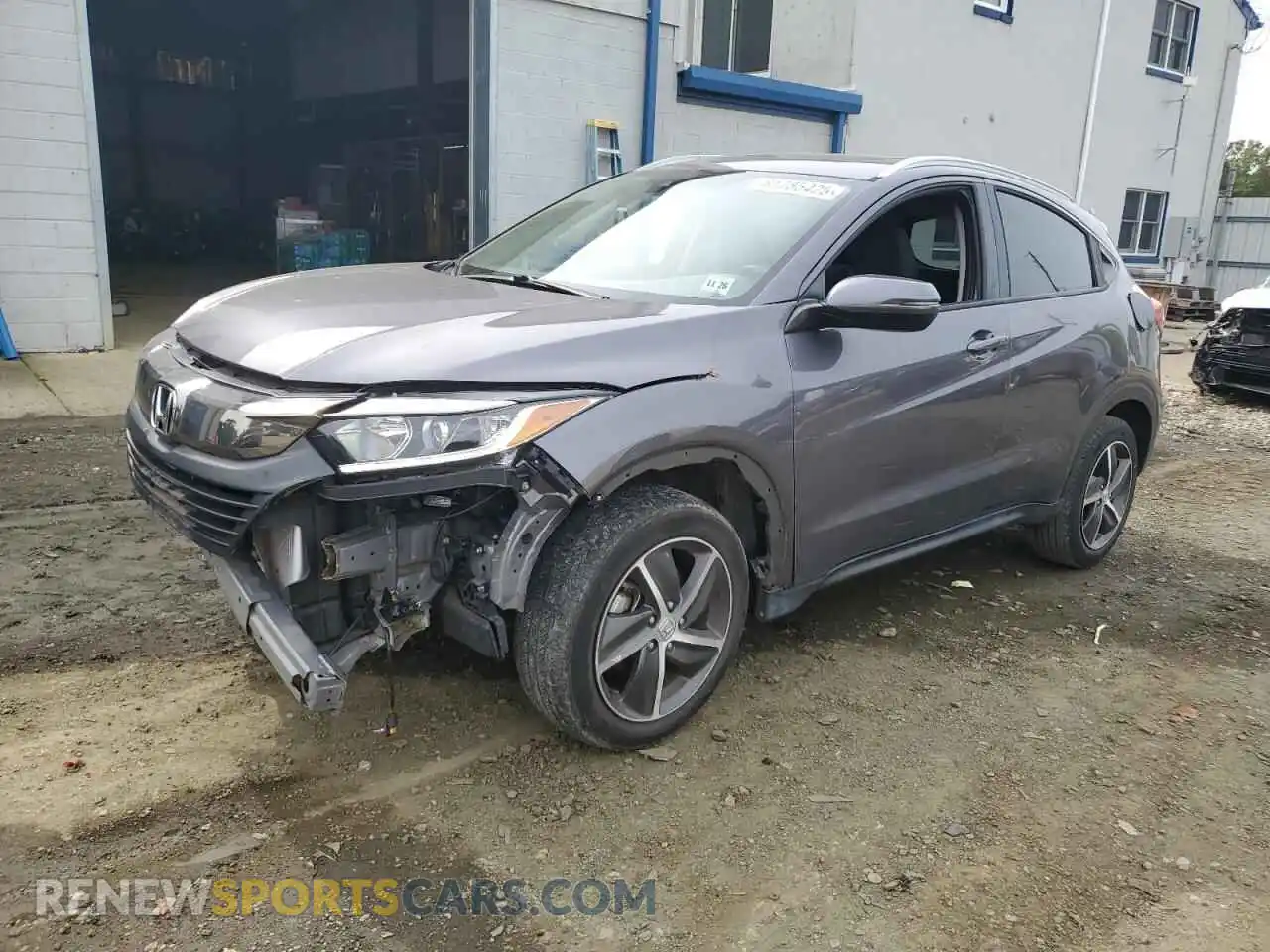 1 Photograph of a damaged car 3CZRU6H5XMM724113 HONDA HR-V 2021