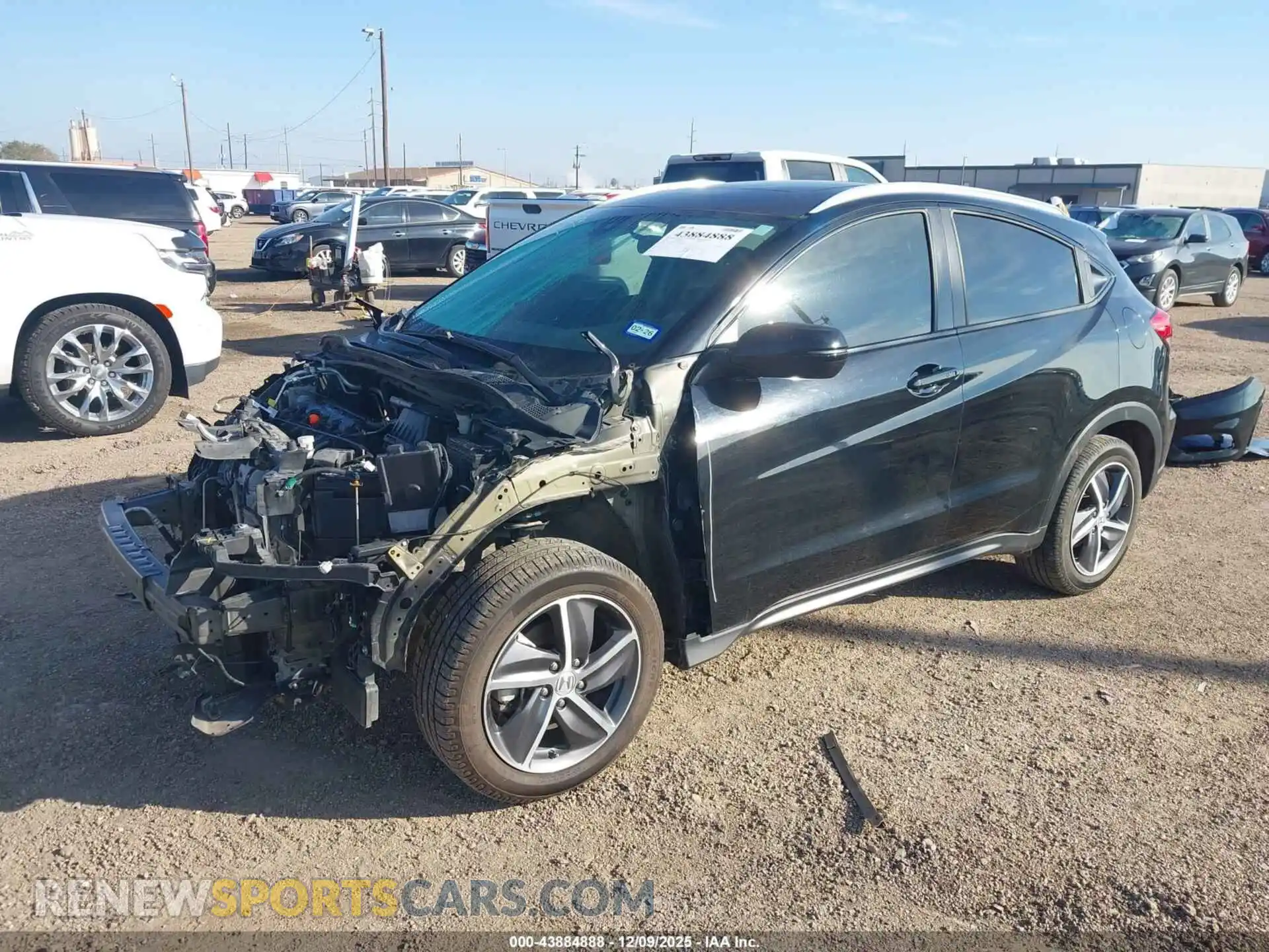 2 Photograph of a damaged car 3CZRU6H5XMM751943 HONDA HR-V 2021