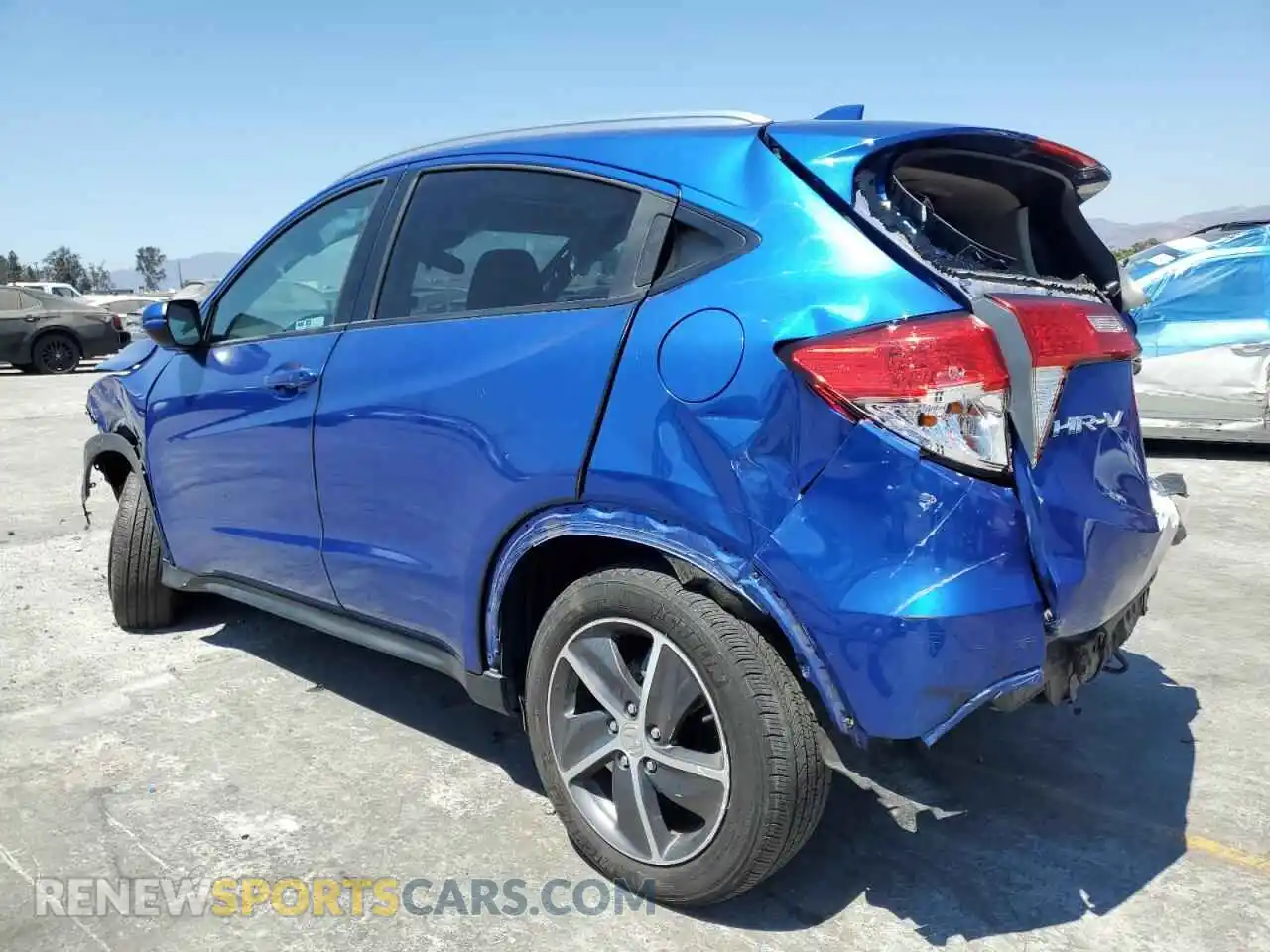 2 Photograph of a damaged car 3CZRU6H5XMM753904 HONDA HR-V 2021