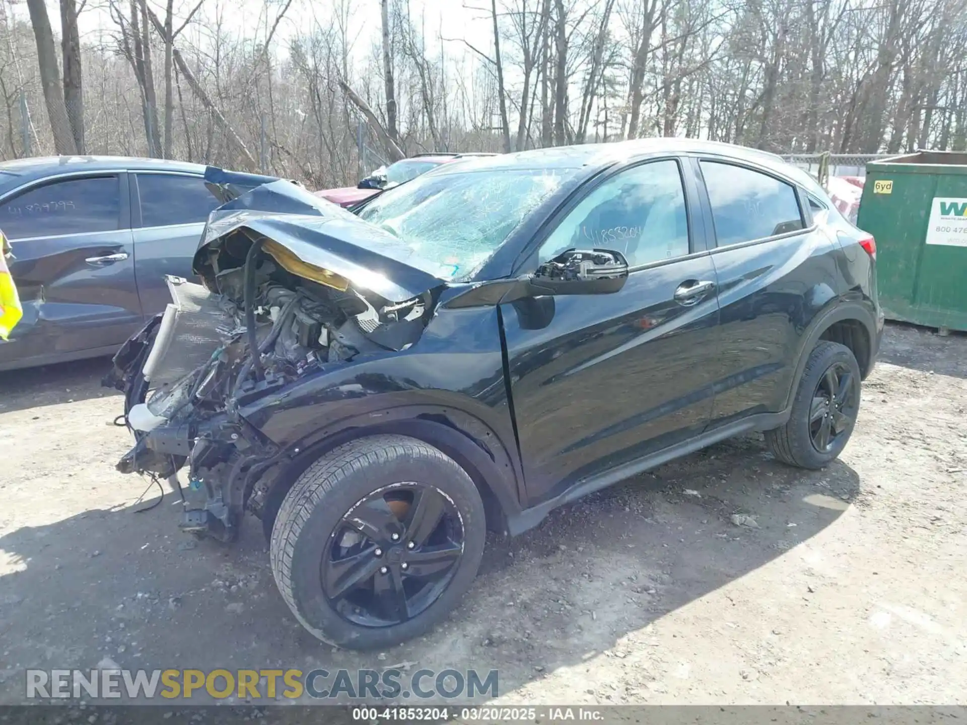 2 Photograph of a damaged car 3CZRU6H71MM701322 HONDA HR-V 2021