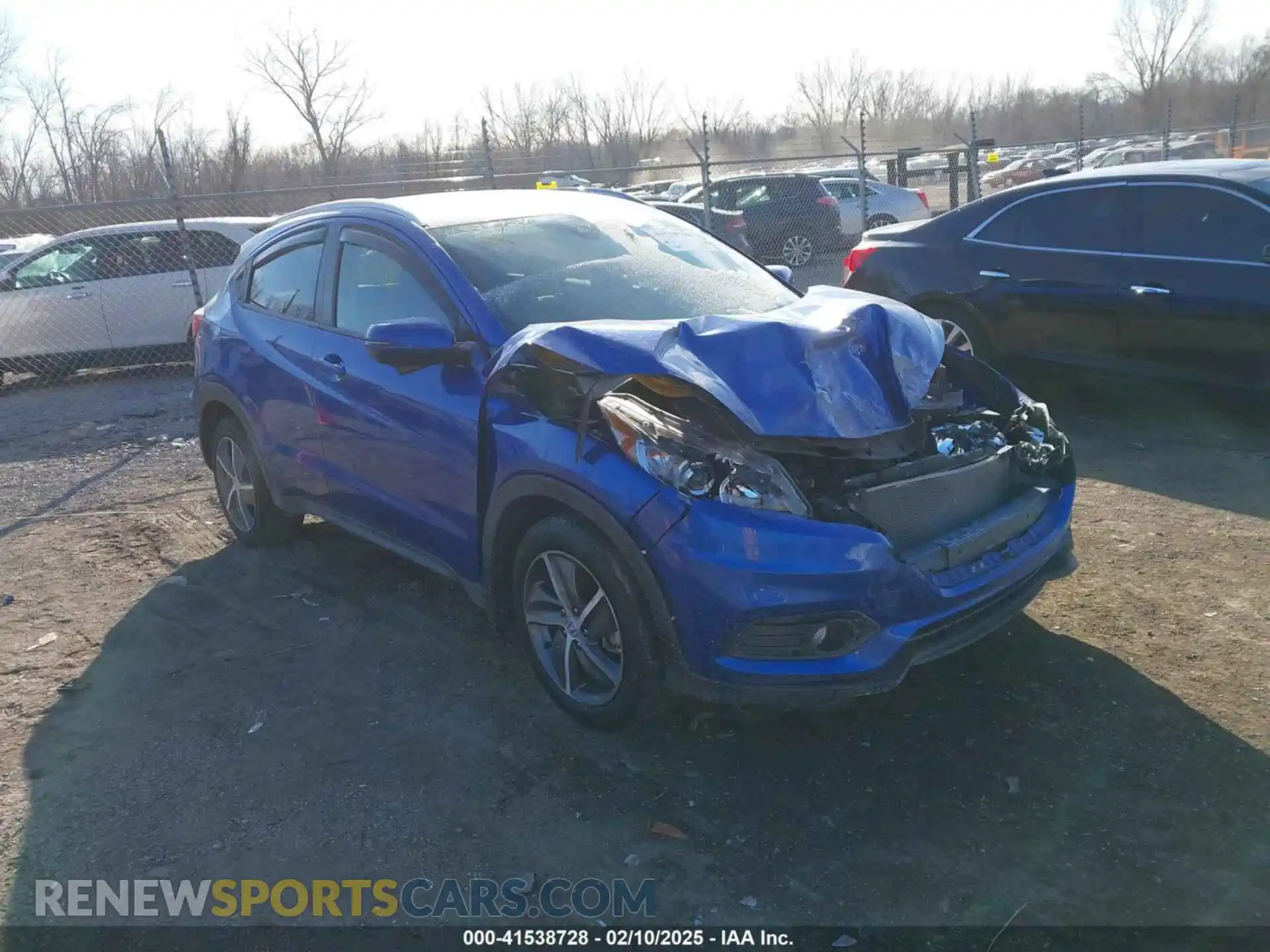 1 fotografías del automóvil dañado 3CZRU6H71MM739908 HONDA HR-V 2021