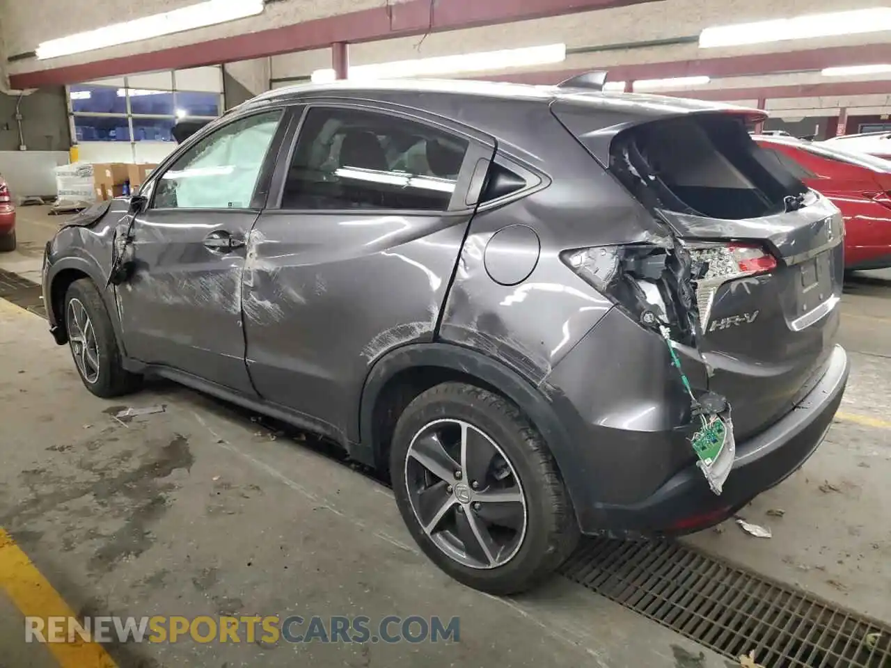 2 Photograph of a damaged car 3CZRU6H72MM703788 HONDA HR-V 2021