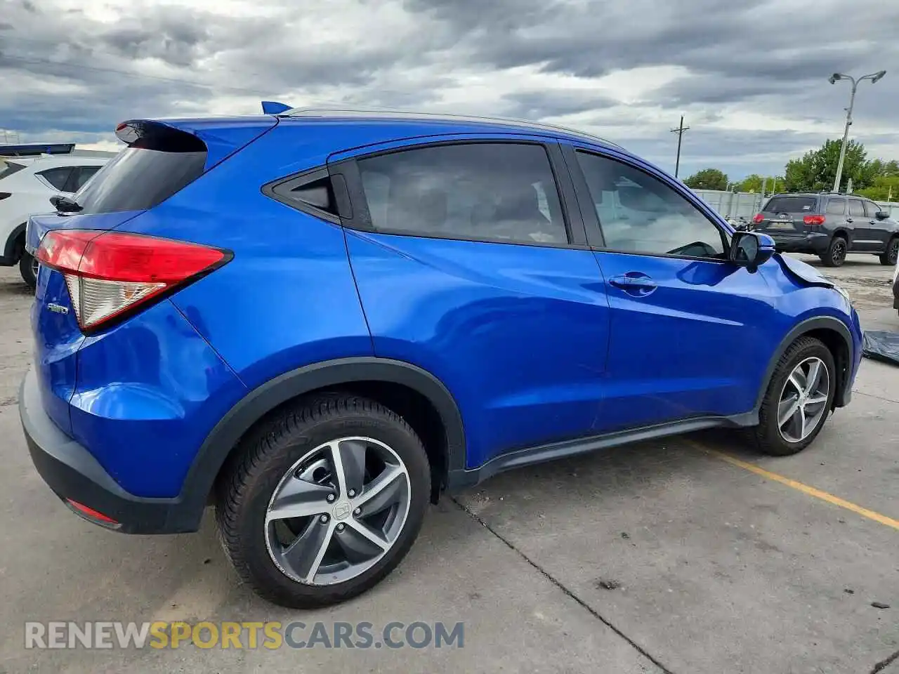 3 Фотография поврежденного автомобиля 3CZRU6H73MM724293 HONDA HR-V 2021