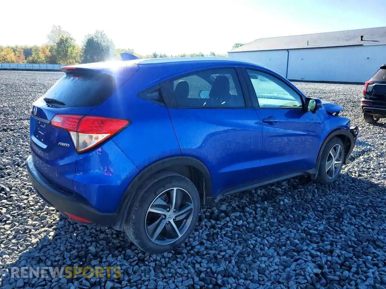 3 fotografías del automóvil dañado 3CZRU6H73MM726500 HONDA HR-V 2021