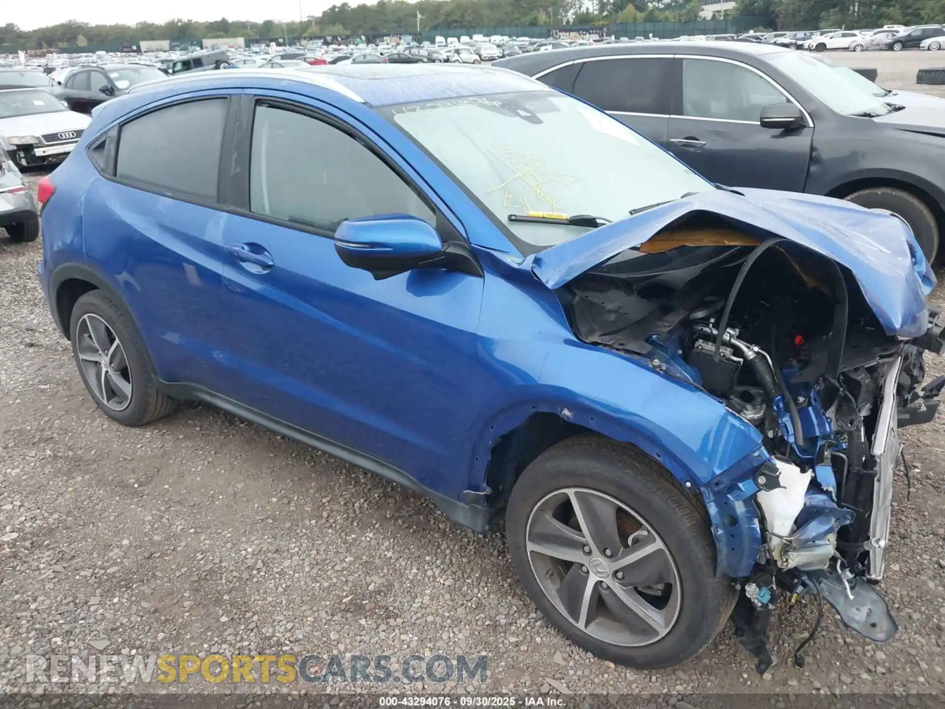 1 Photograph of a damaged car 3CZRU6H73MM730157 HONDA HR-V 2021