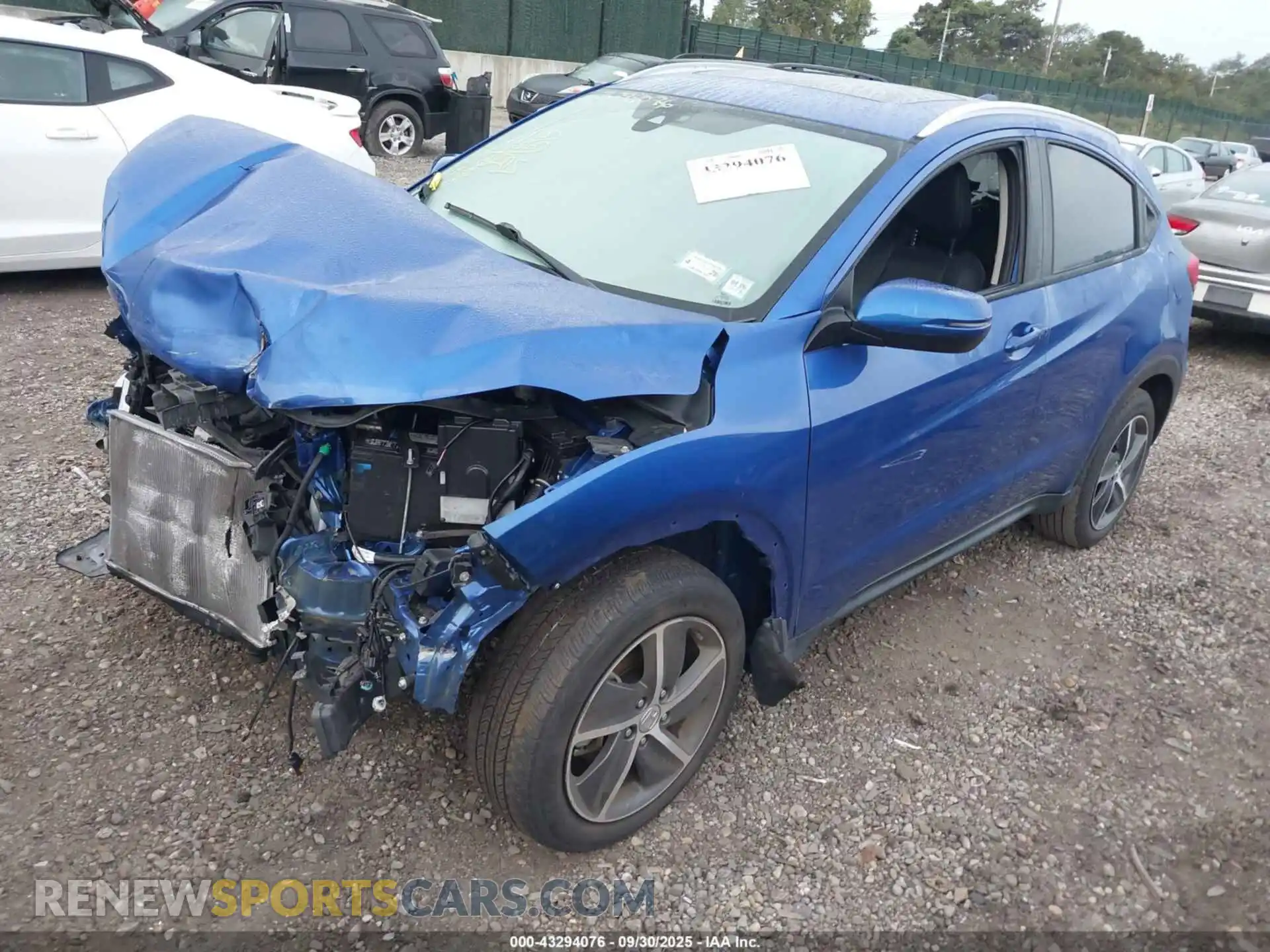 2 Photograph of a damaged car 3CZRU6H73MM730157 HONDA HR-V 2021