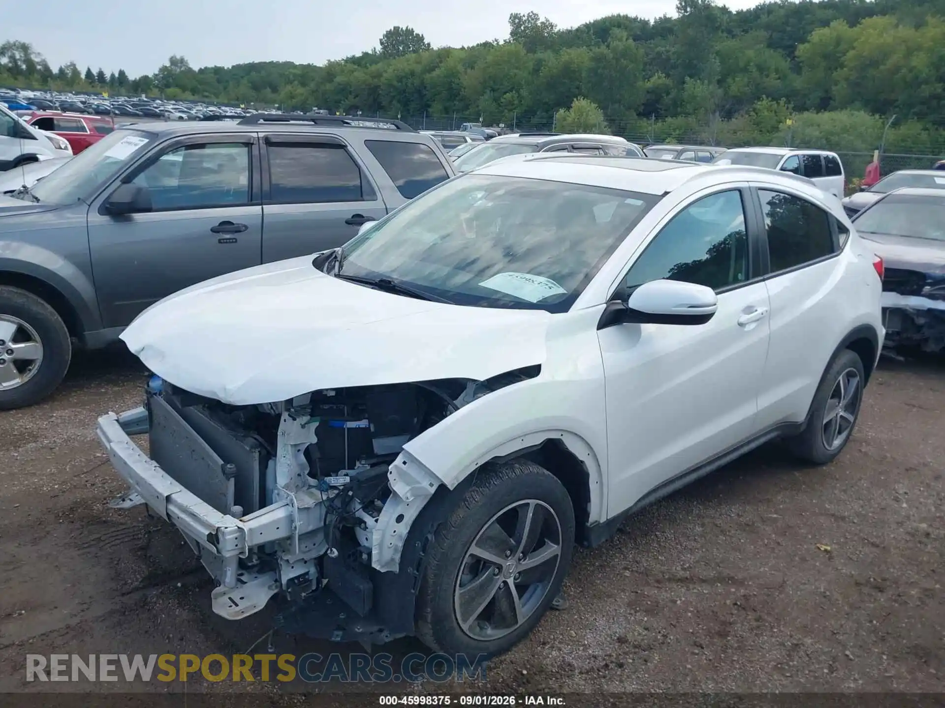 2 Photograph of a damaged car 3CZRU6H75MM705017 HONDA HR-V 2021