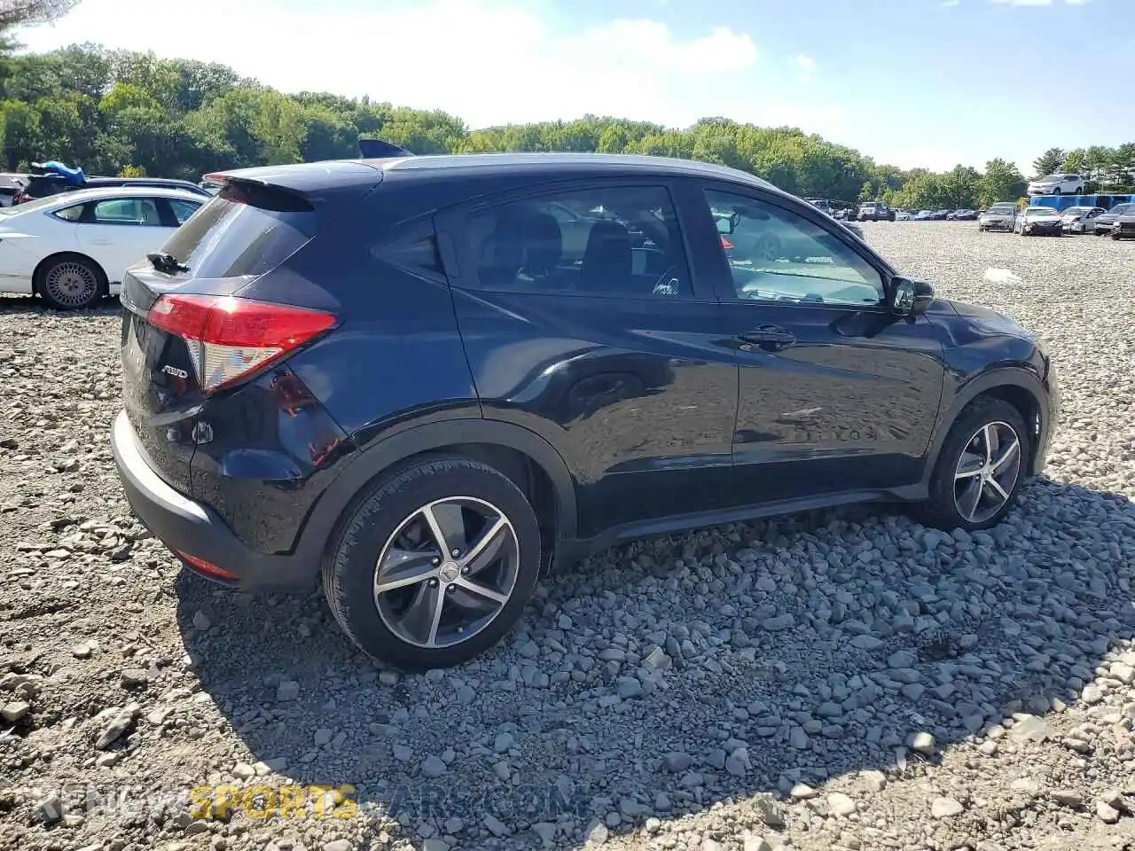 3 fotografías del automóvil dañado 3CZRU6H75MM709276 HONDA HR-V 2021