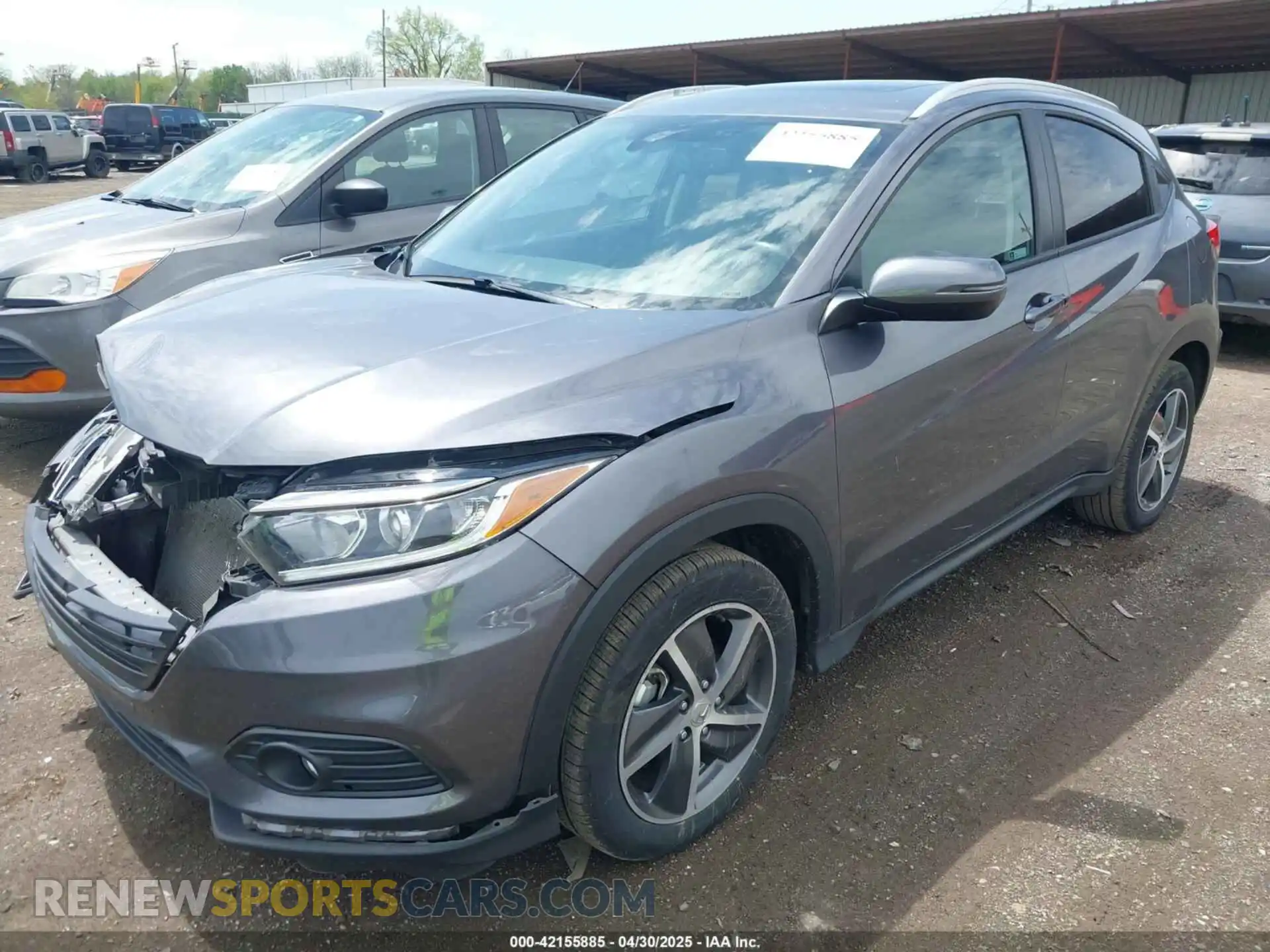 2 Photograph of a damaged car 3CZRU6H75MM724571 HONDA HR-V 2021