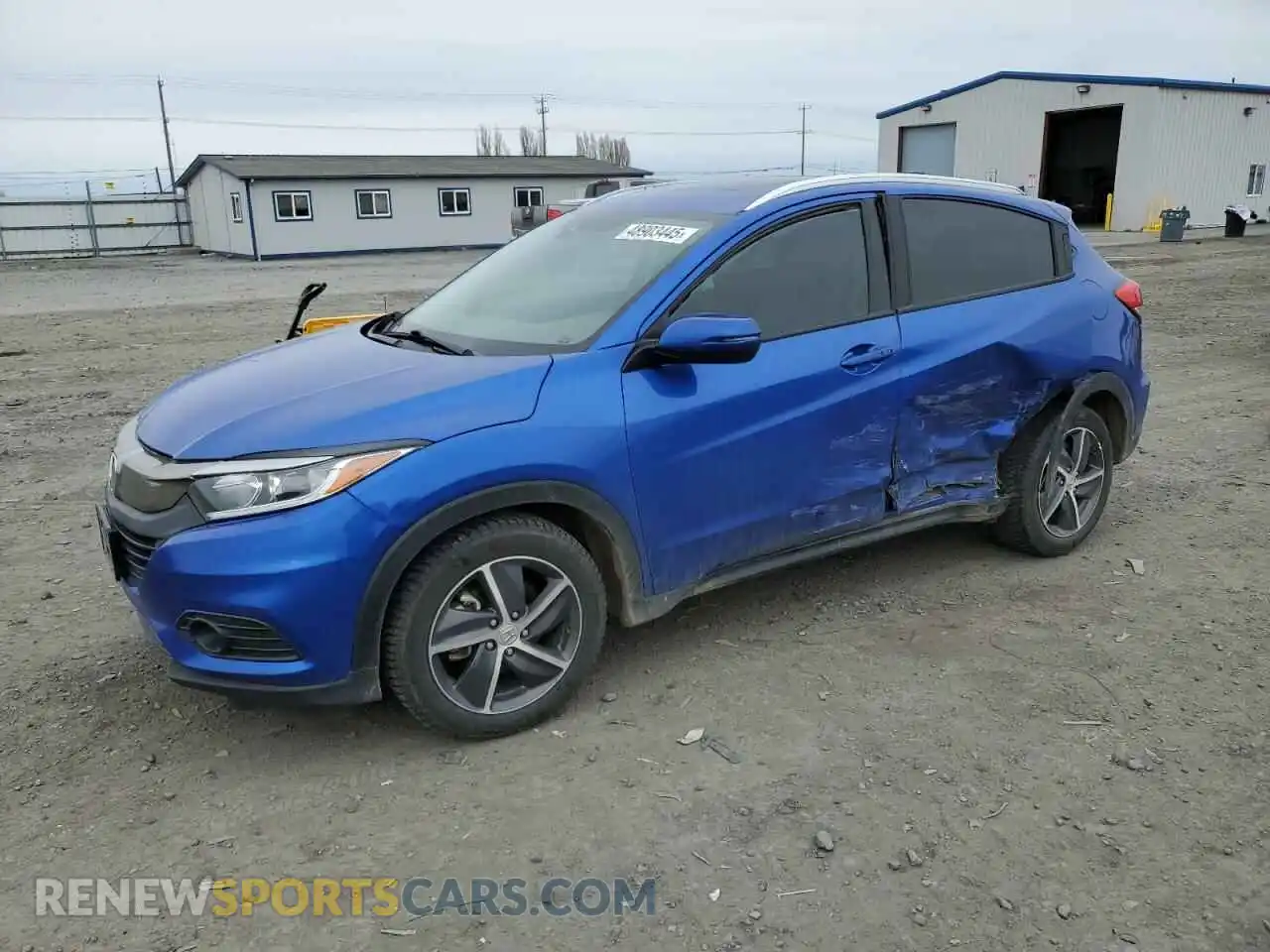 1 Photograph of a damaged car 3CZRU6H75MM728443 HONDA HR-V 2021
