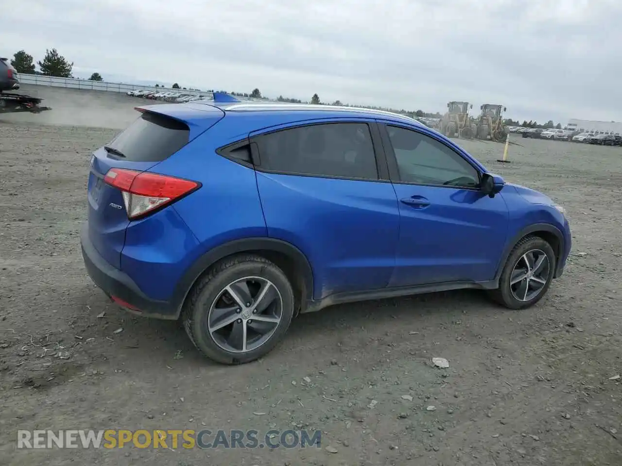 3 Photograph of a damaged car 3CZRU6H75MM728443 HONDA HR-V 2021