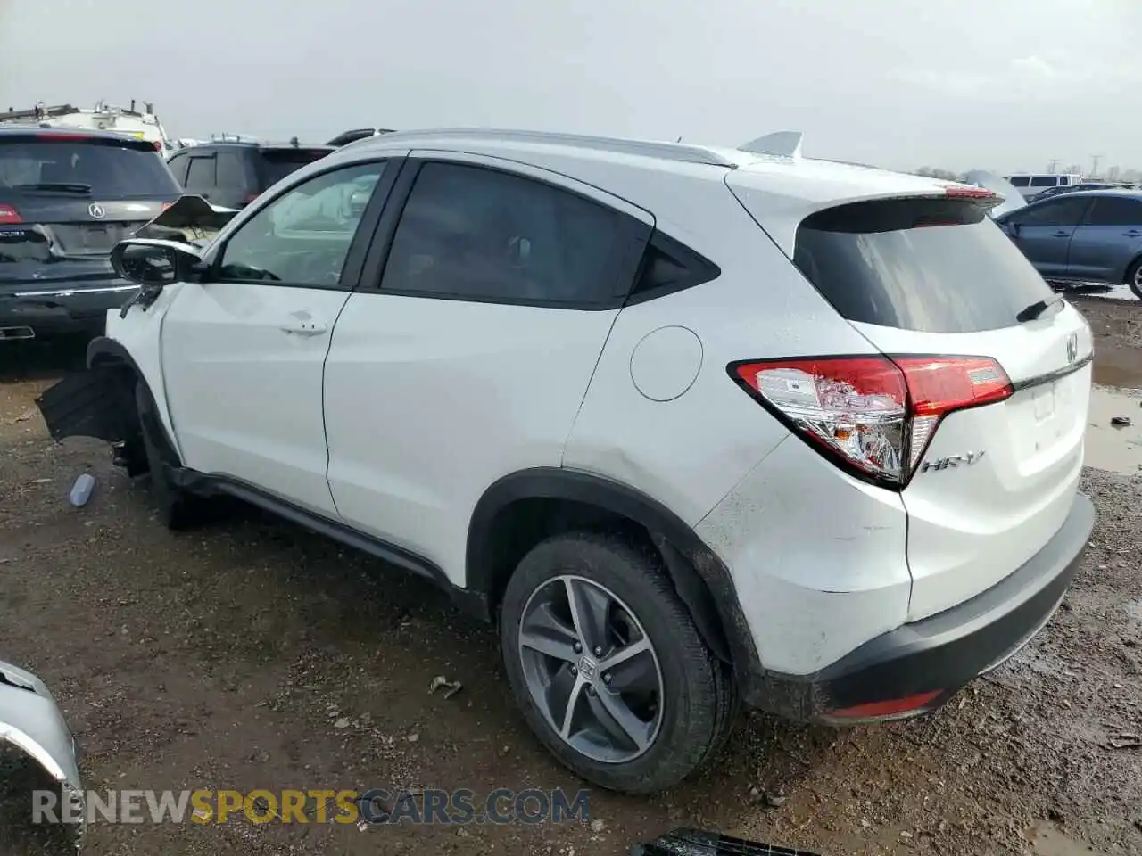 2 Photograph of a damaged car 3CZRU6H76MM711635 HONDA HR-V 2021