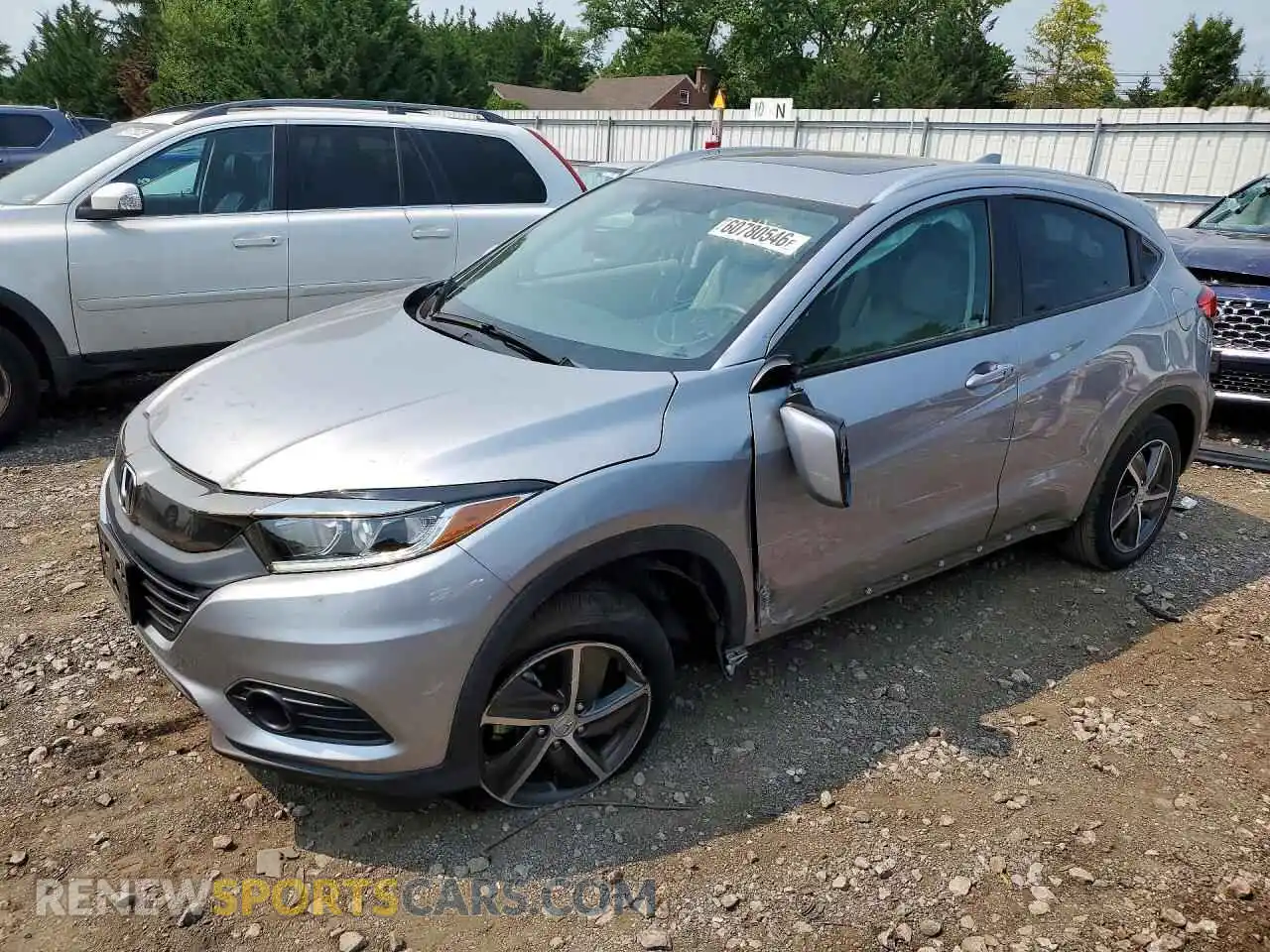 1 fotografías del automóvil dañado 3CZRU6H76MM721050 HONDA HR-V 2021