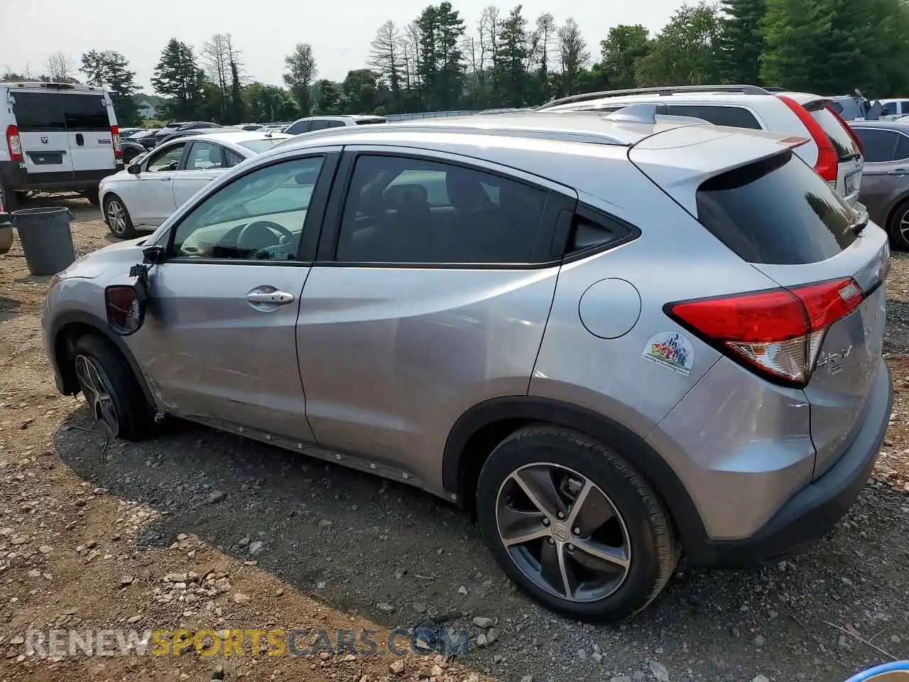 2 fotografías del automóvil dañado 3CZRU6H76MM721050 HONDA HR-V 2021