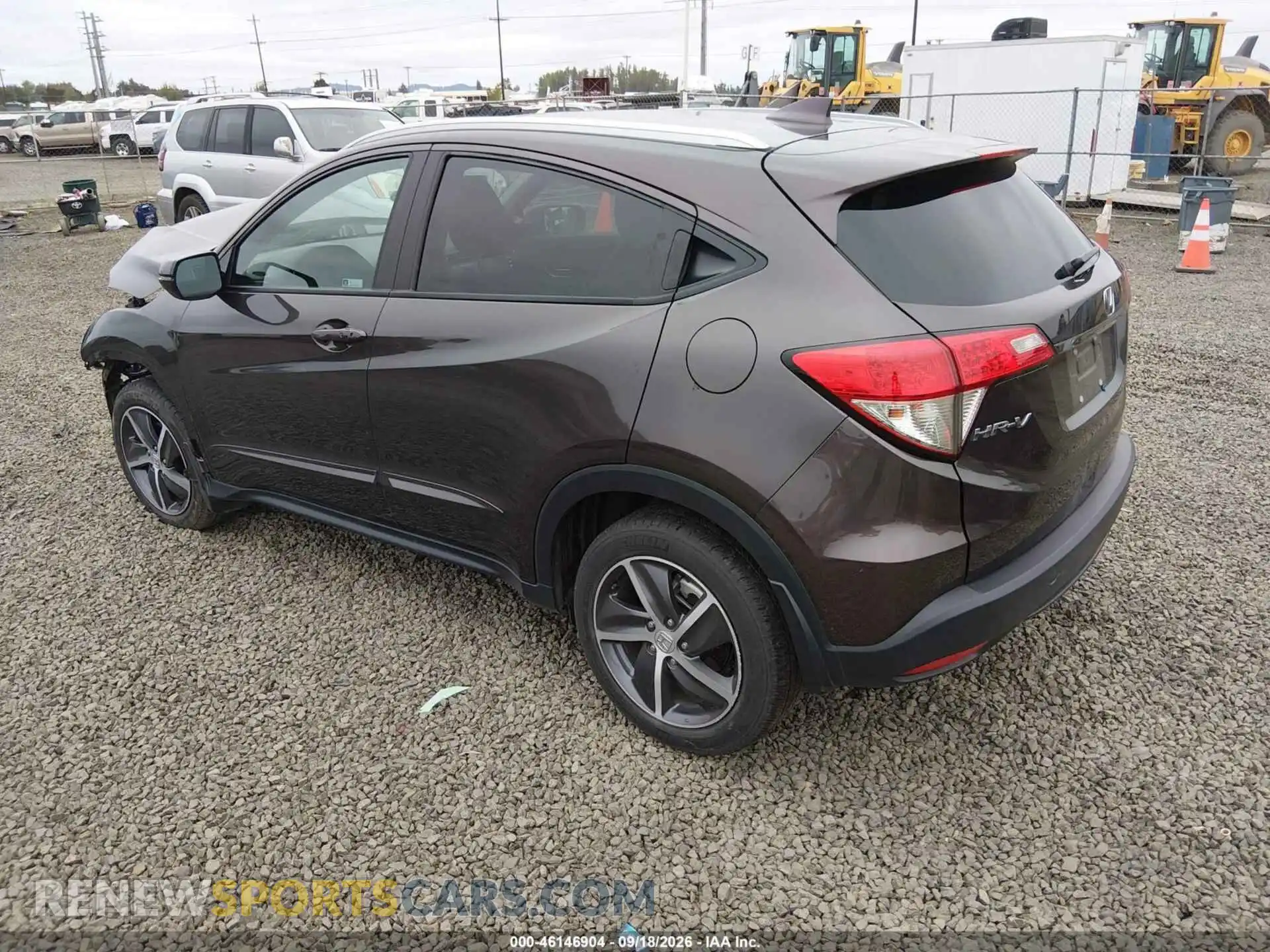 3 Photograph of a damaged car 3CZRU6H76MM721064 HONDA HR-V 2021