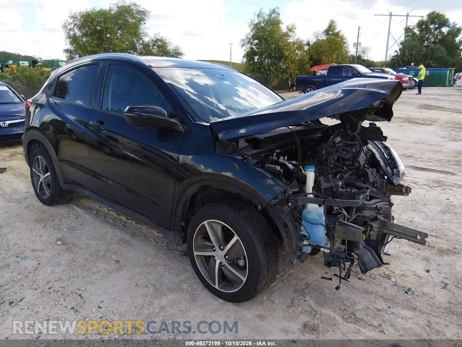 1 Photograph of a damaged car 3CZRU6H76MM736504 HONDA HR-V 2021