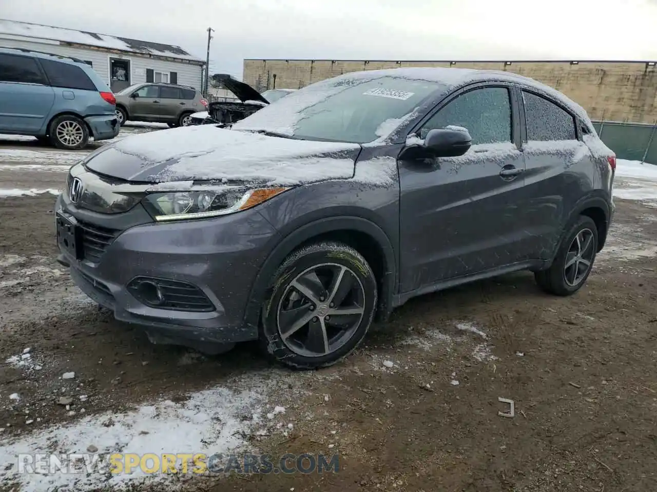 1 fotografías del automóvil dañado 3CZRU6H77MM703429 HONDA HR-V 2021