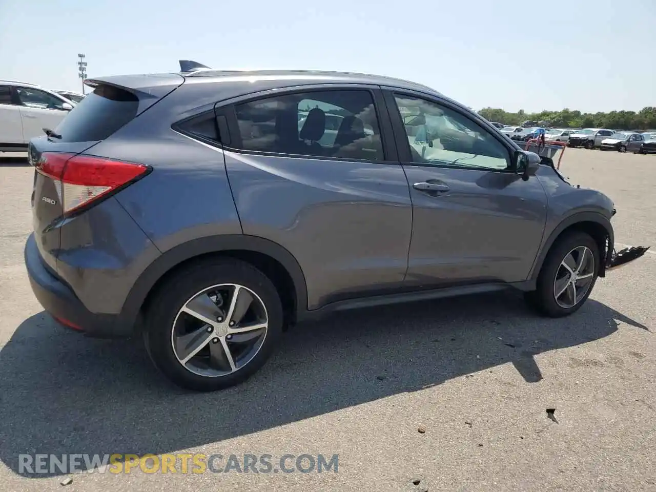 3 Photograph of a damaged car 3CZRU6H77MM707772 HONDA HR-V 2021
