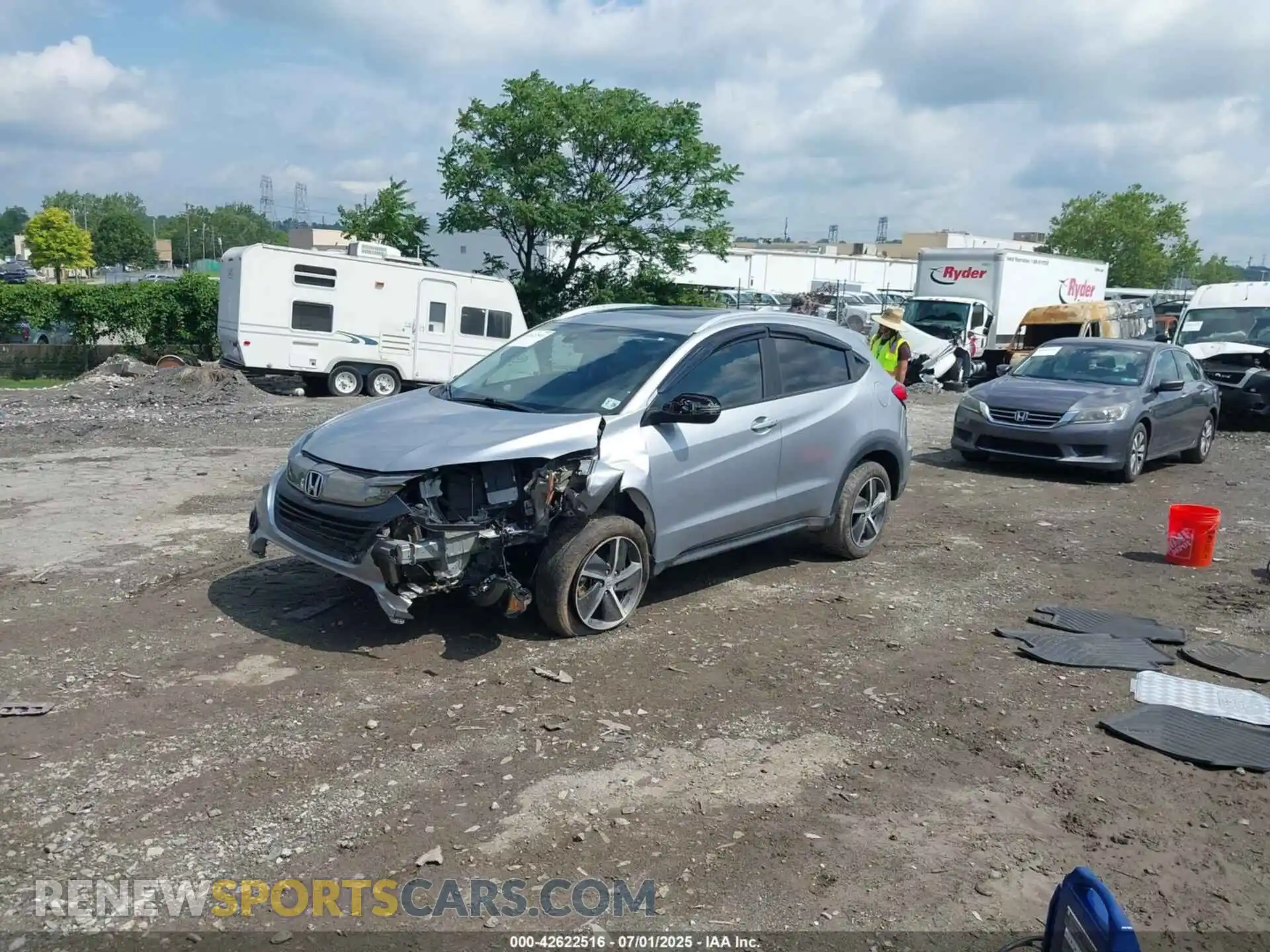 2 Photograph of a damaged car 3CZRU6H78MM721051 HONDA HR-V 2021