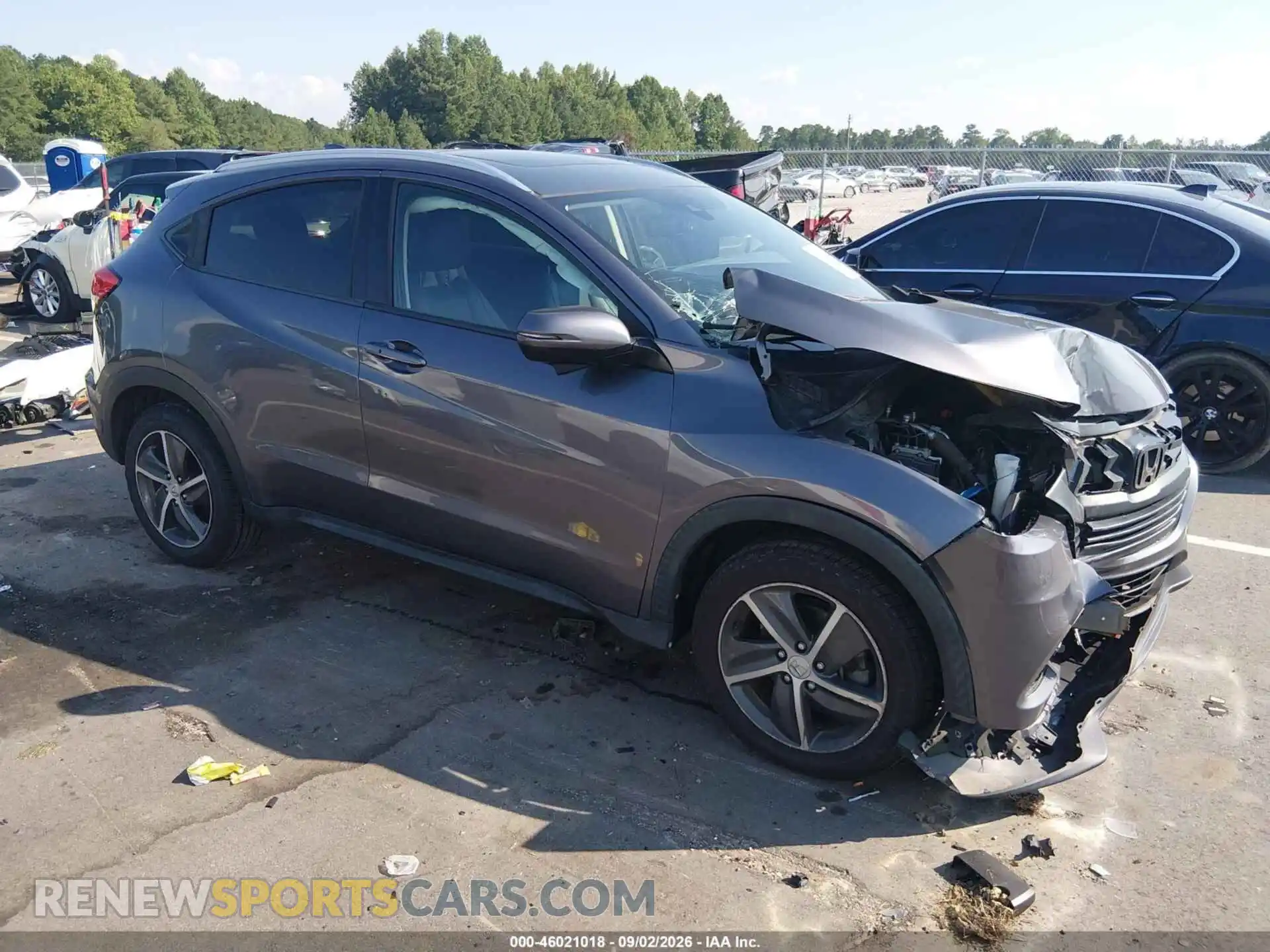 1 fotografías del automóvil dañado 3CZRU6H79MM707787 HONDA HR-V 2021