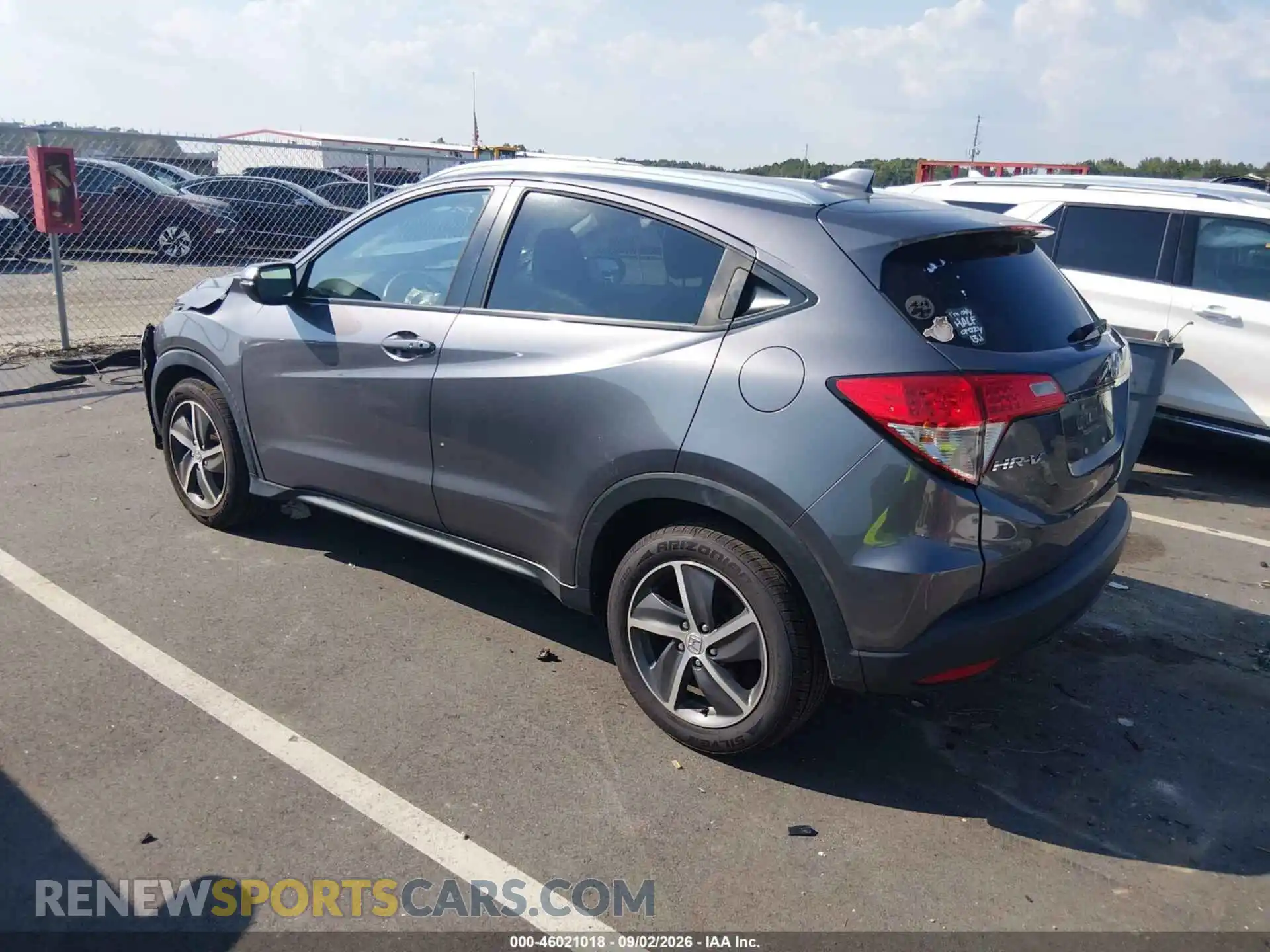 3 fotografías del automóvil dañado 3CZRU6H79MM707787 HONDA HR-V 2021