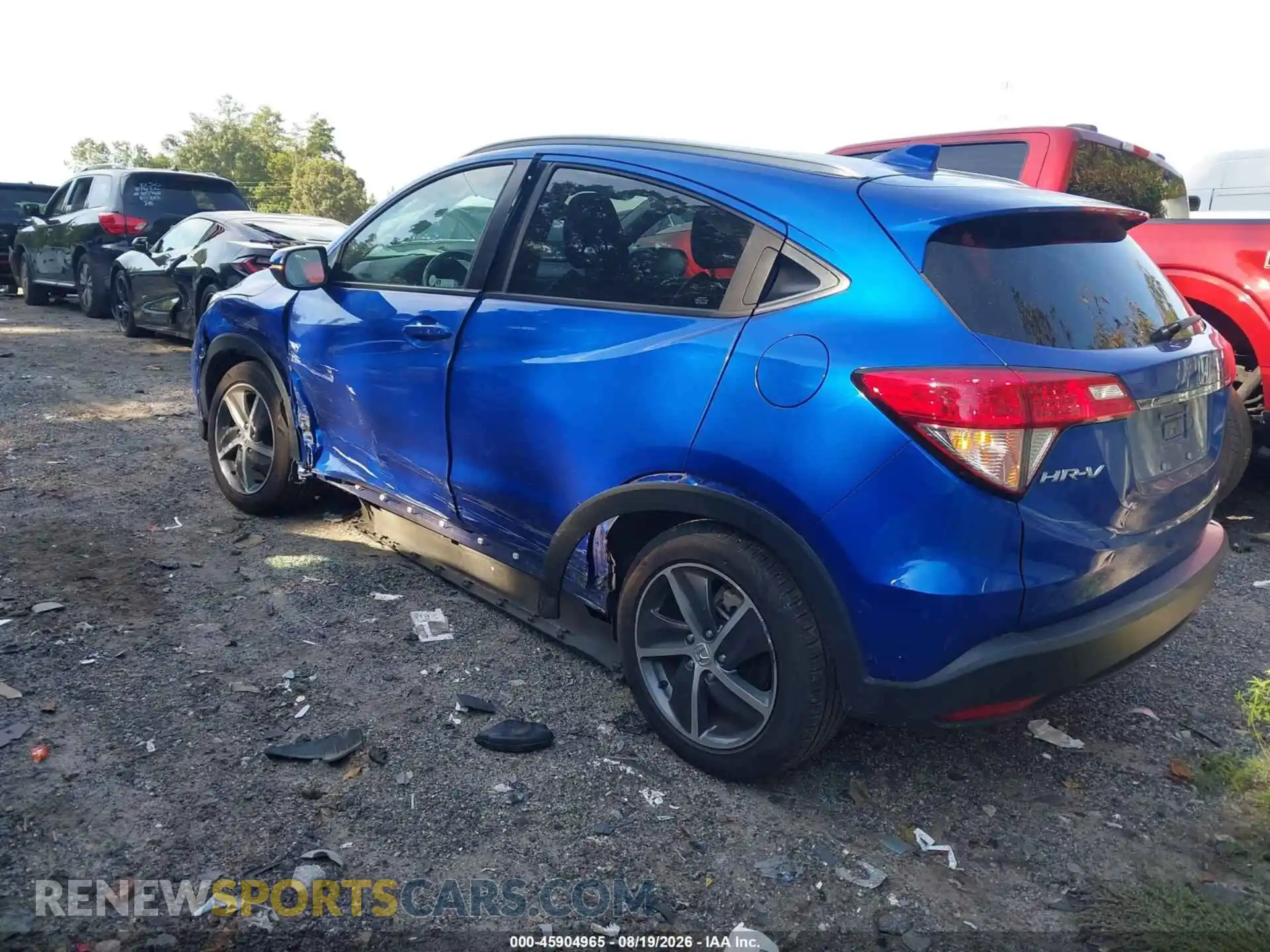 3 Photograph of a damaged car 3CZRU6H79MM724900 HONDA HR-V 2021
