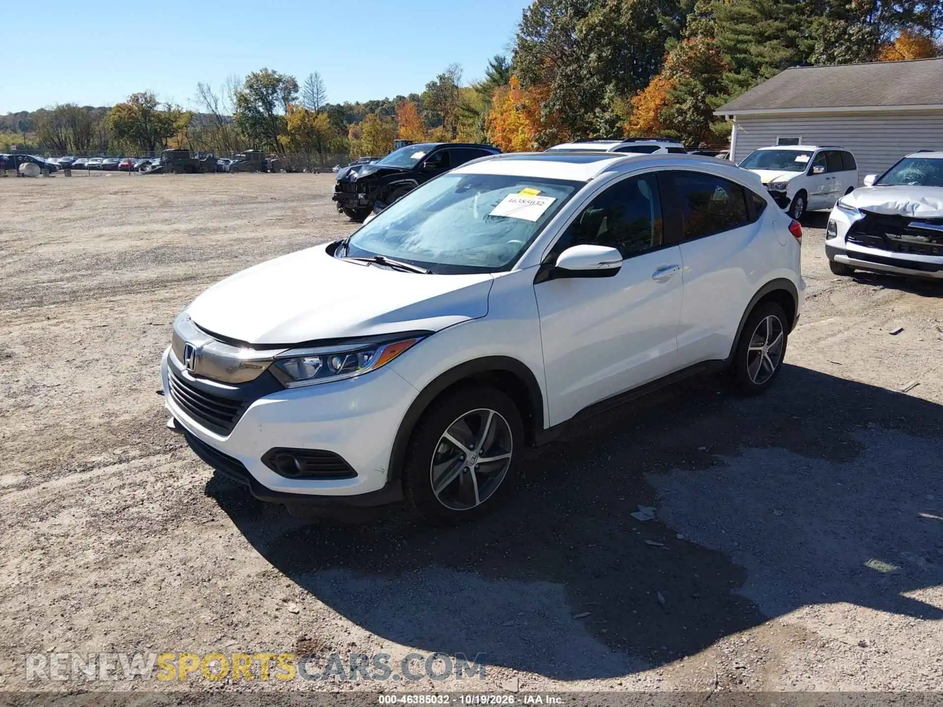 2 fotografías del automóvil dañado 3CZRU6H7XMM705031 HONDA HR-V 2021