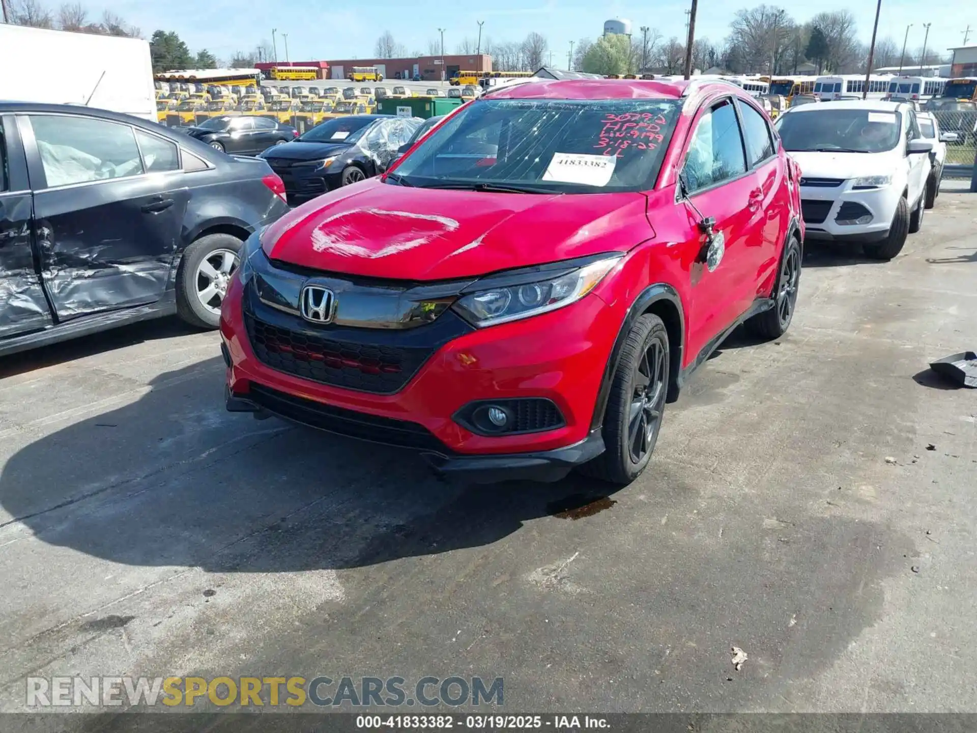 2 Photograph of a damaged car 3CZRU5H19NM719199 HONDA HR-V 2022