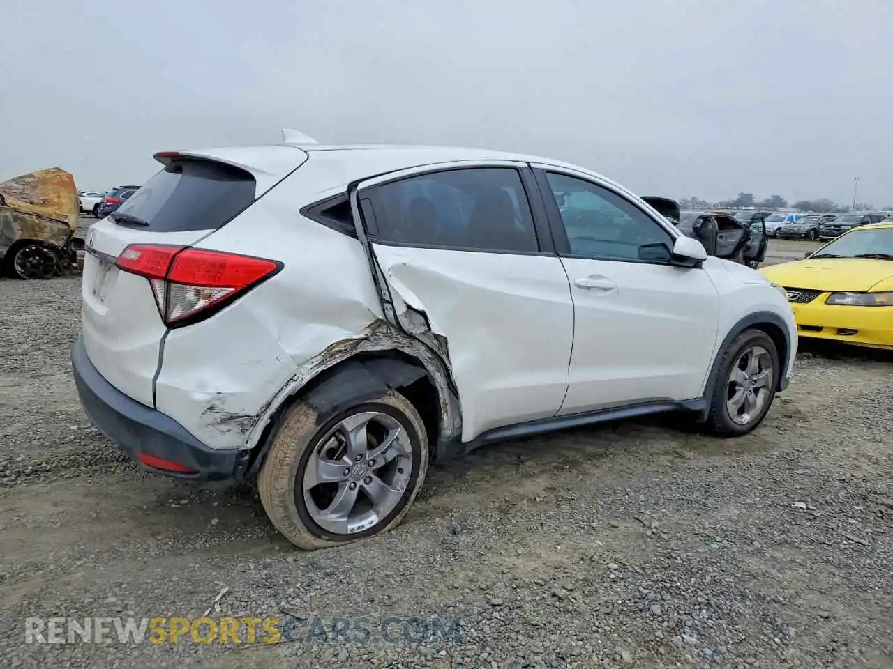 3 fotografías del automóvil dañado 3CZRU5H36NM723986 HONDA HR-V 2022