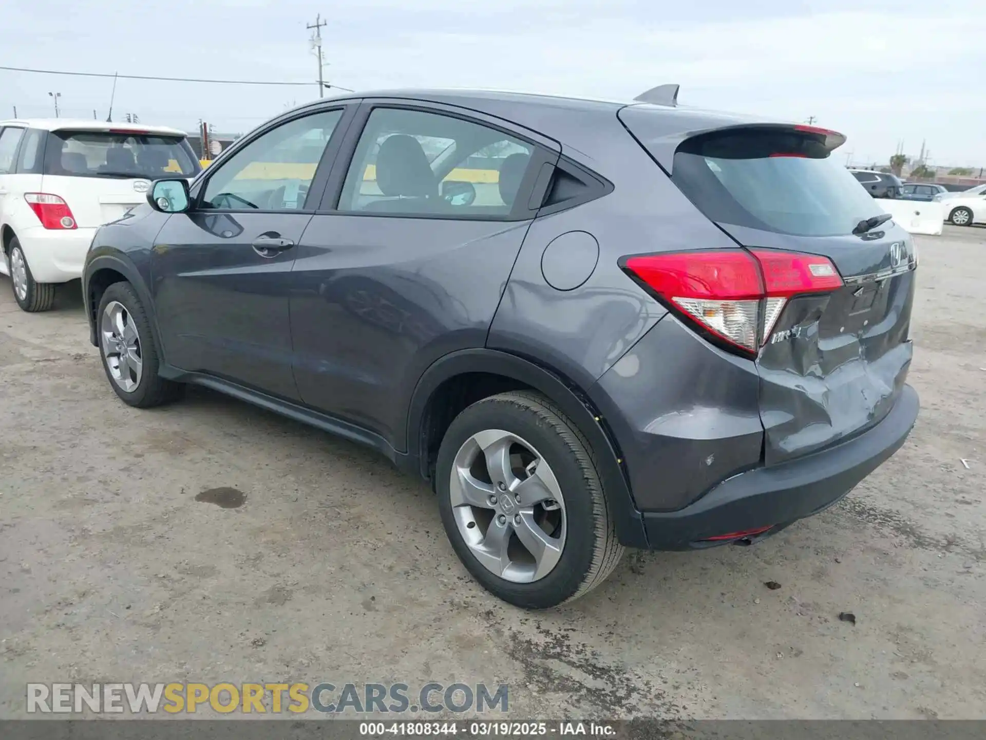 3 fotografías del automóvil dañado 3CZRU5H36NM744031 HONDA HR-V 2022