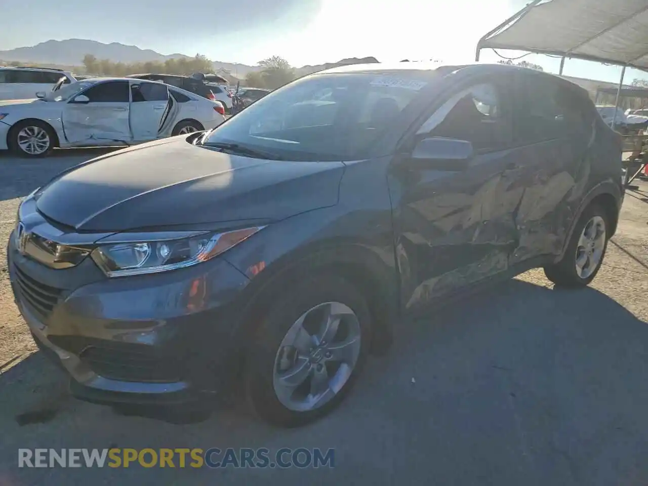 1 Photograph of a damaged car 3CZRU5H36NM744921 HONDA HR-V 2022
