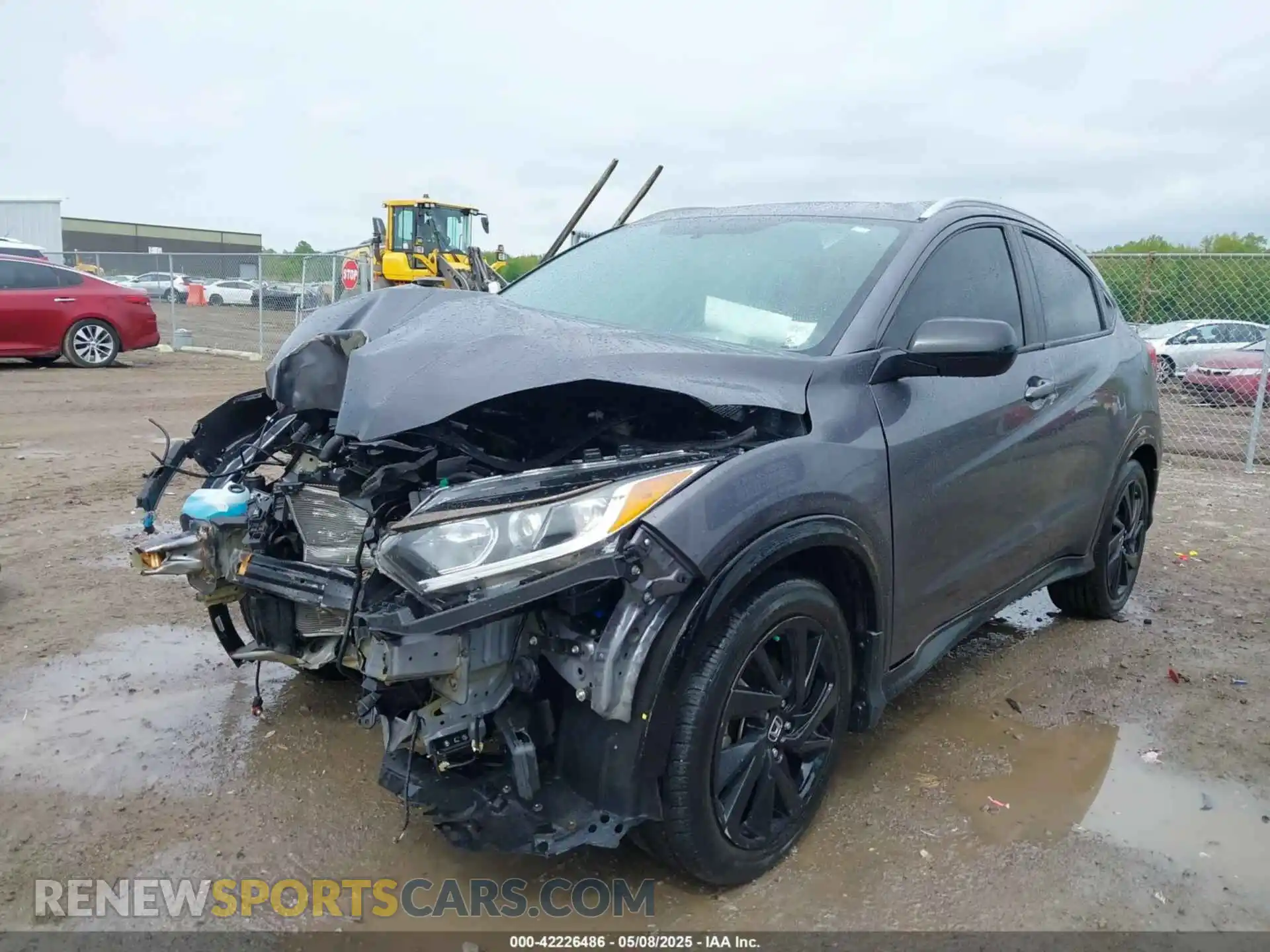 2 Фотография поврежденного автомобиля 3CZRU6H11NM736780 HONDA HR-V 2022