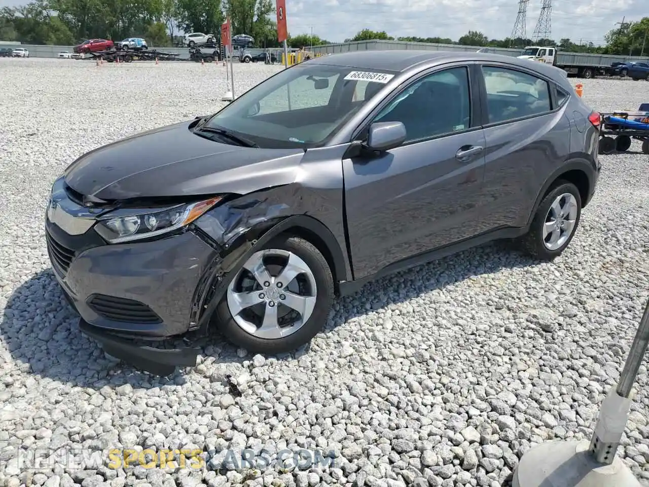 1 Photograph of a damaged car 3CZRU6H30NM754480 HONDA HR-V 2022