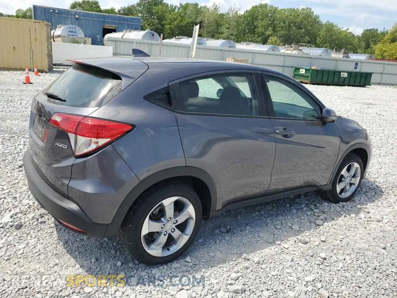 3 Photograph of a damaged car 3CZRU6H30NM754480 HONDA HR-V 2022