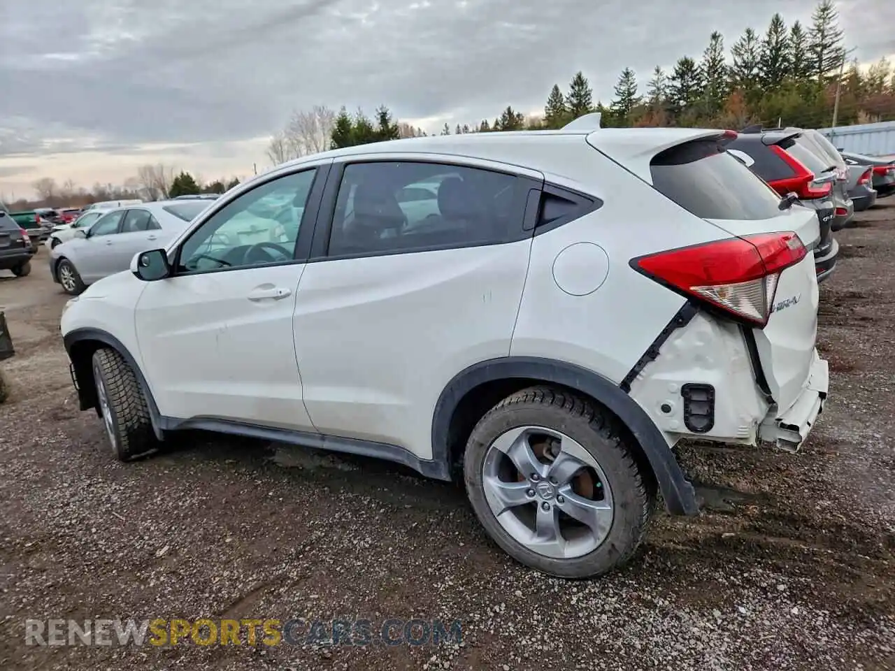 2 fotografías del automóvil dañado 3CZRU6H36NM106402 HONDA HR-V 2022
