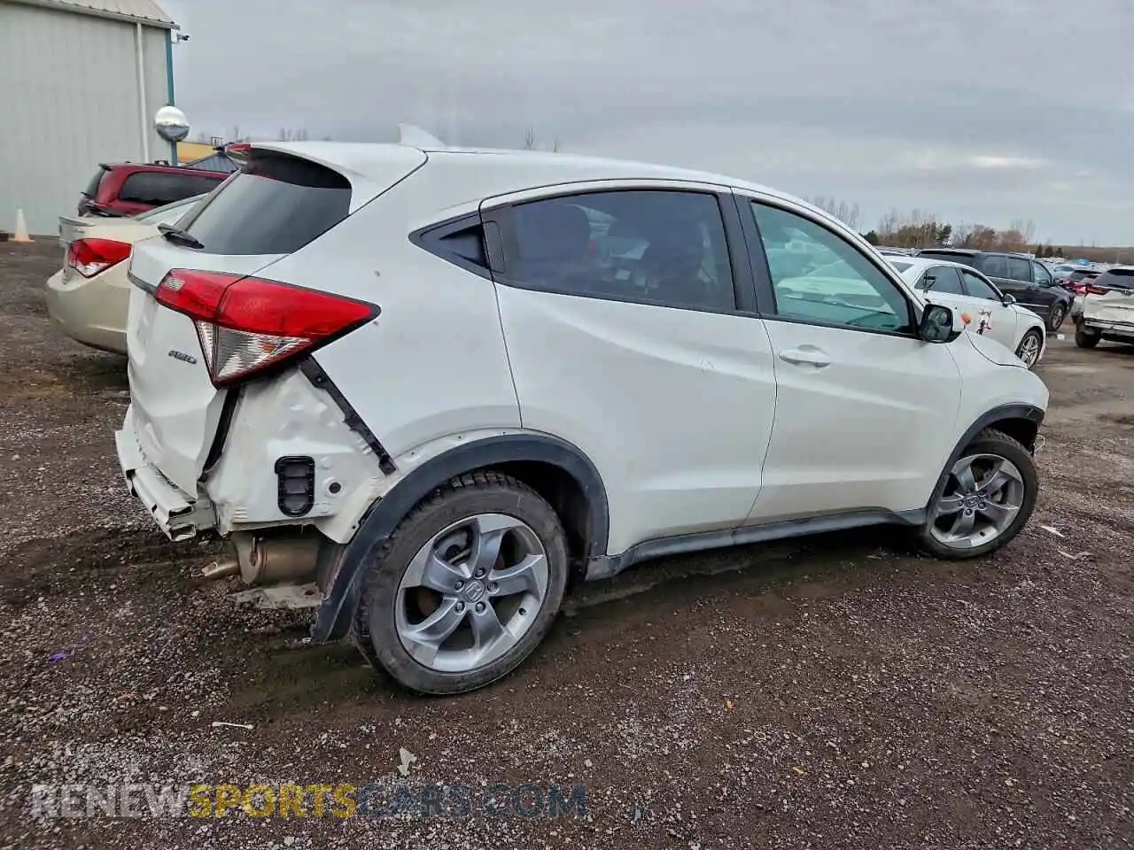 3 fotografías del automóvil dañado 3CZRU6H36NM106402 HONDA HR-V 2022