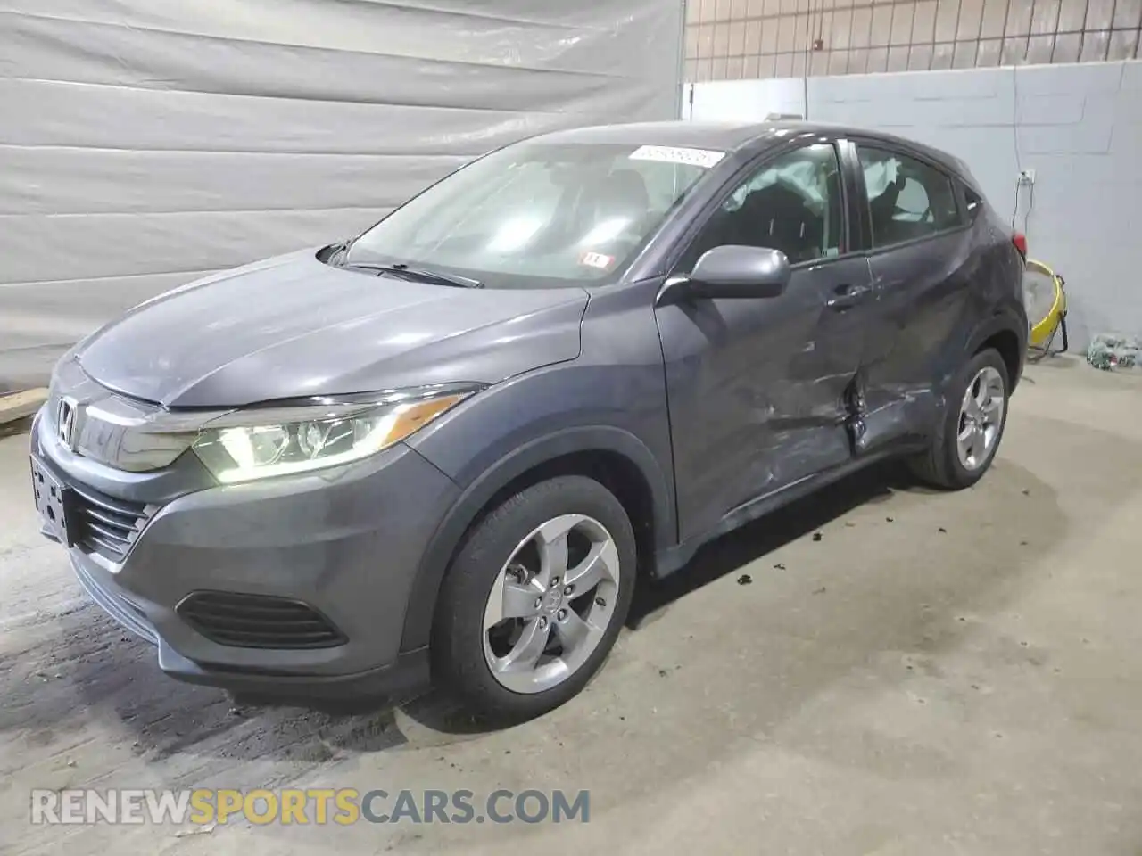 1 Photograph of a damaged car 3CZRU6H36NM701864 HONDA HR-V 2022