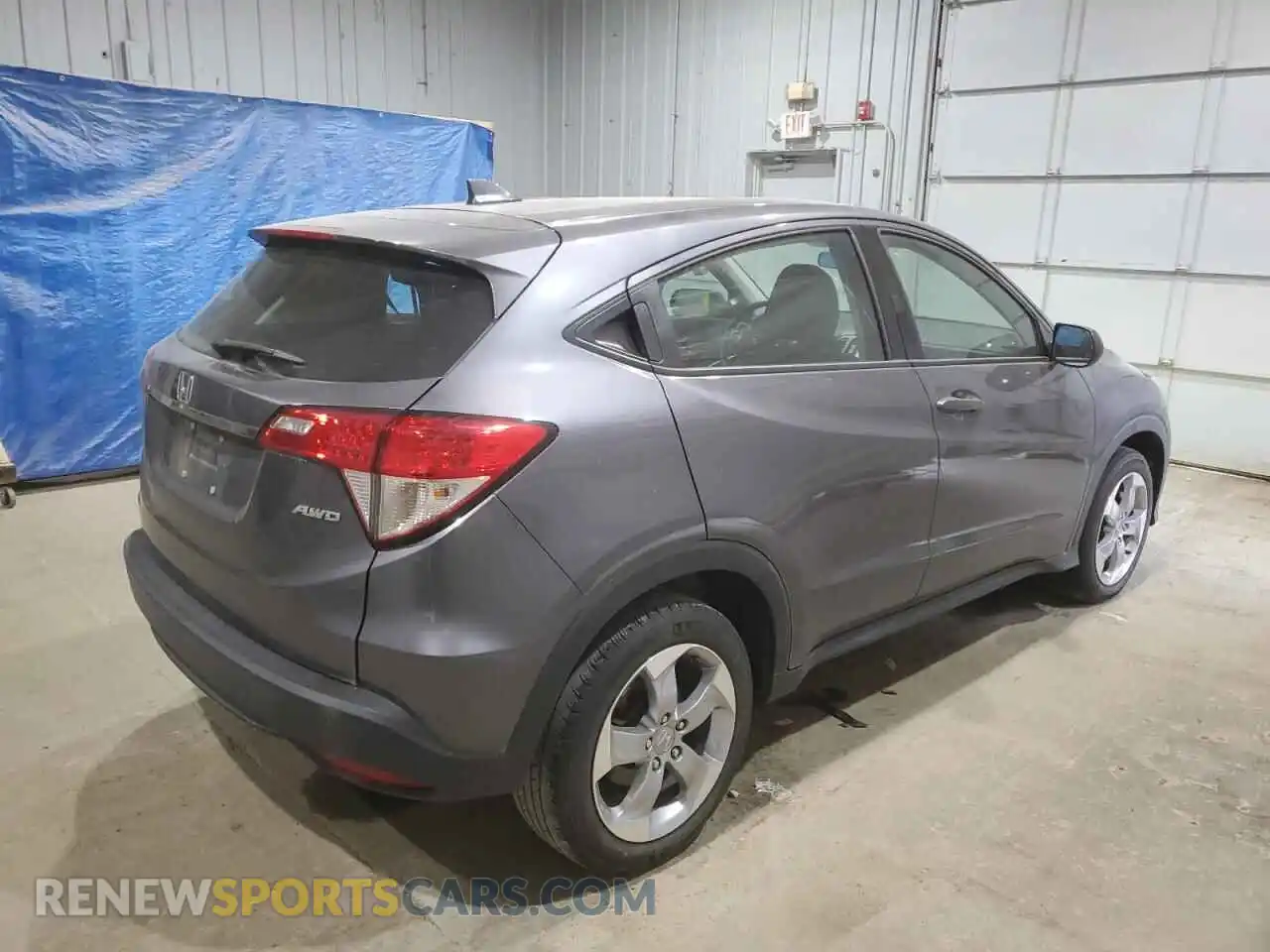 3 Photograph of a damaged car 3CZRU6H36NM701864 HONDA HR-V 2022