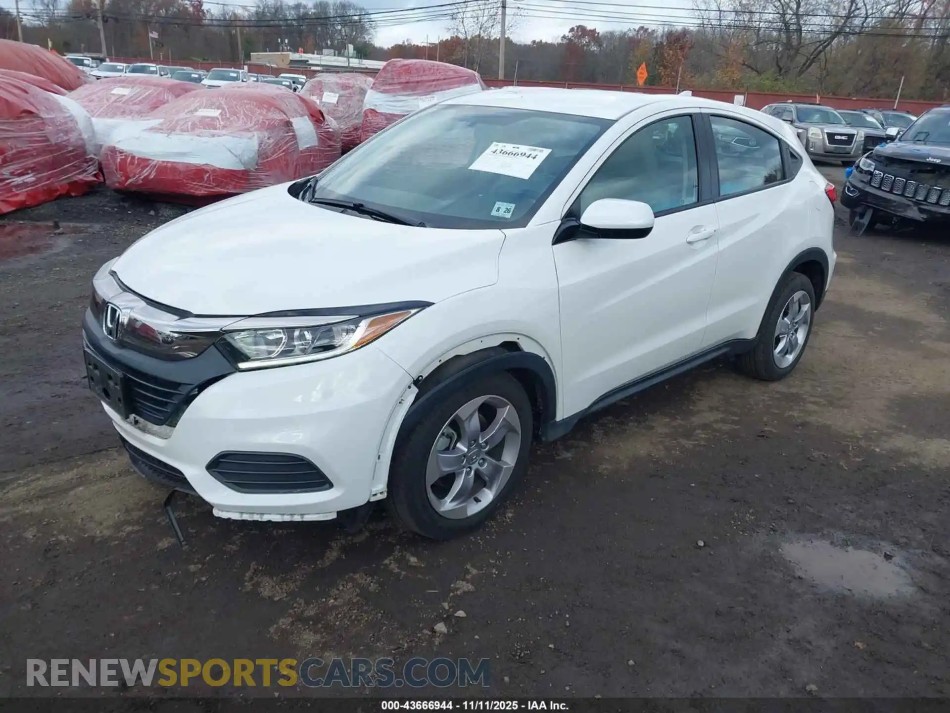 2 Photograph of a damaged car 3CZRU6H36NM702710 HONDA HR-V 2022
