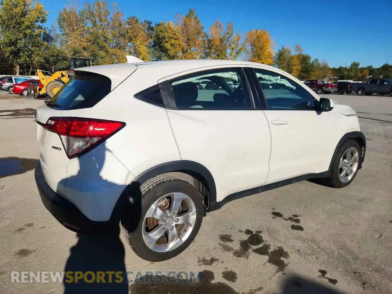 3 fotografías del automóvil dañado 3CZRU6H36NM707566 HONDA HR-V 2022