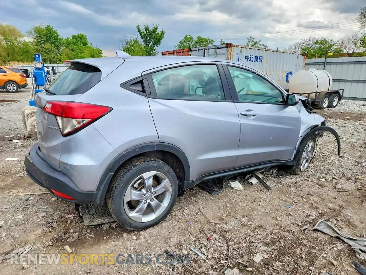 3 fotografías del automóvil dañado 3CZRU6H36NM708149 HONDA HR-V 2022