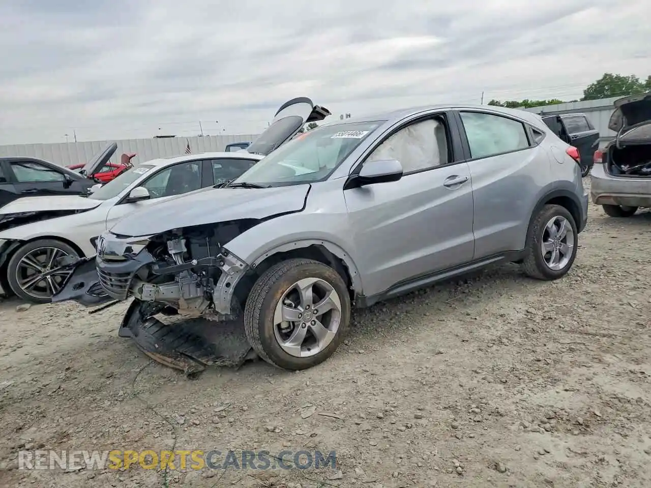 1 Photograph of a damaged car 3CZRU6H36NM719393 HONDA HR-V 2022
