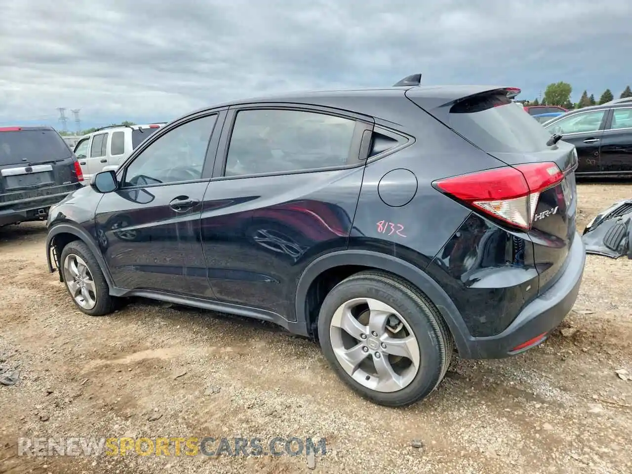 2 fotografías del automóvil dañado 3CZRU6H36NM722780 HONDA HR-V 2022