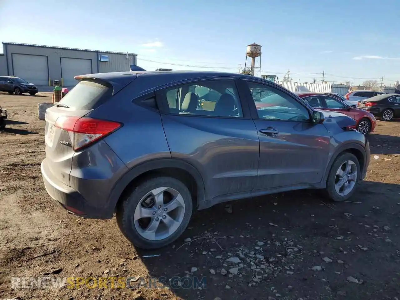 3 Photograph of a damaged car 3CZRU6H36NM724092 HONDA HR-V 2022