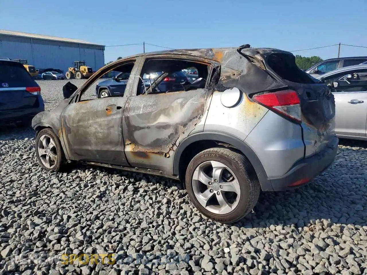 2 Photograph of a damaged car 3CZRU6H36NM724867 HONDA HR-V 2022
