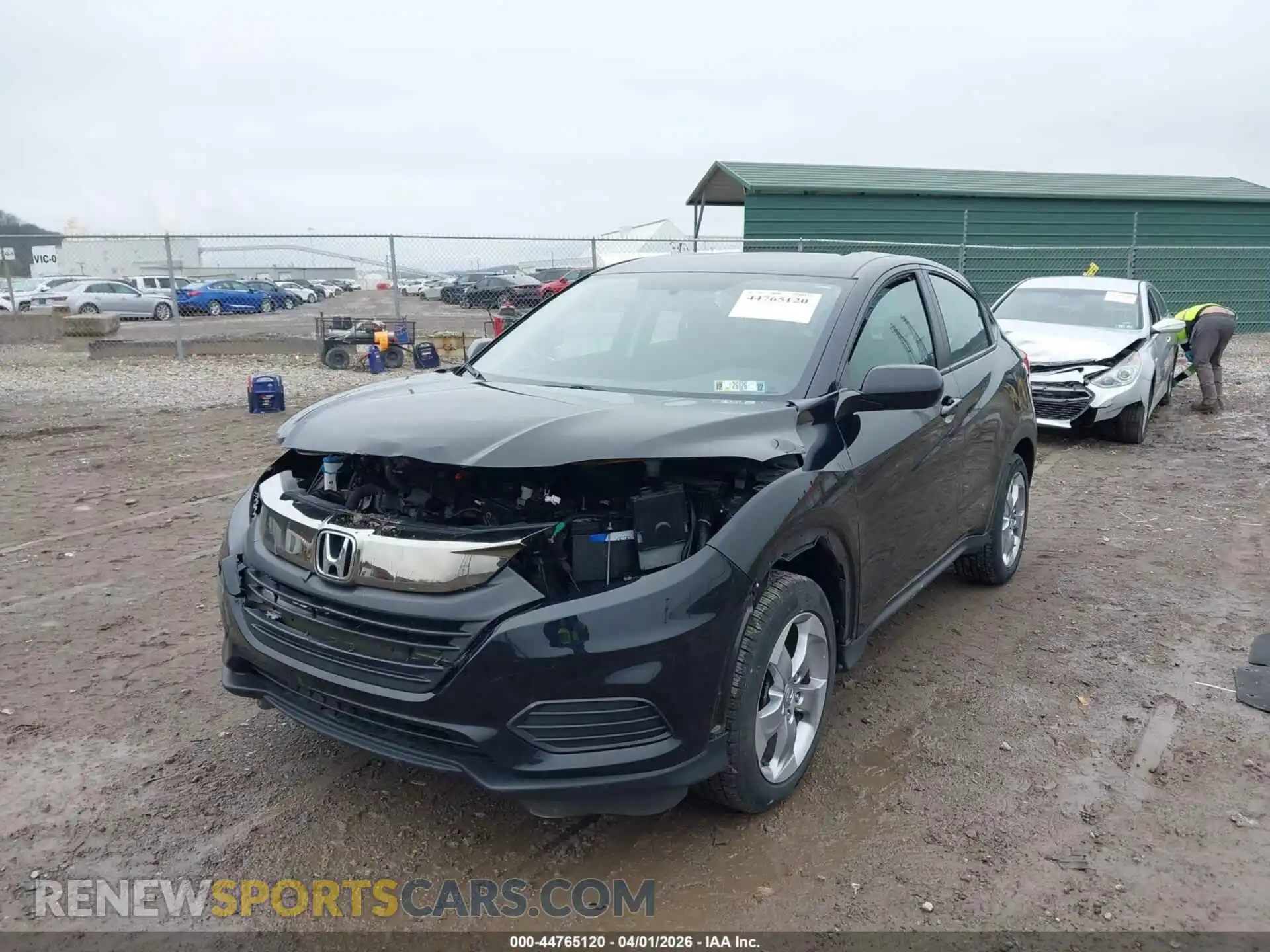 2 Photograph of a damaged car 3CZRU6H36NM725856 HONDA HR-V 2022