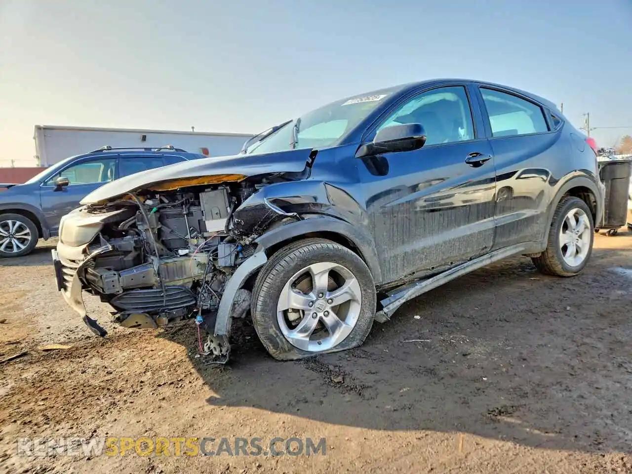 1 Photograph of a damaged car 3CZRU6H36NM741247 HONDA HR-V 2022