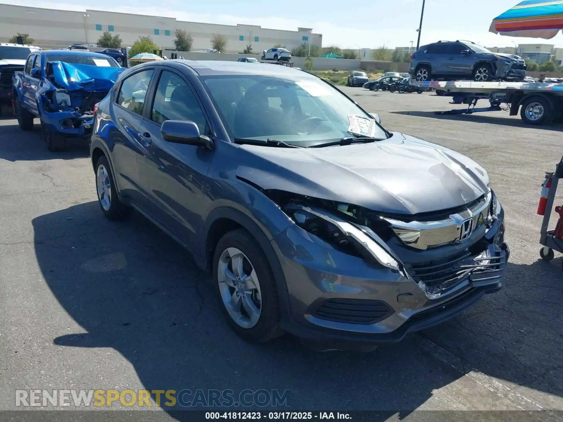 1 Photograph of a damaged car 3CZRU6H36NM744939 HONDA HR-V 2022