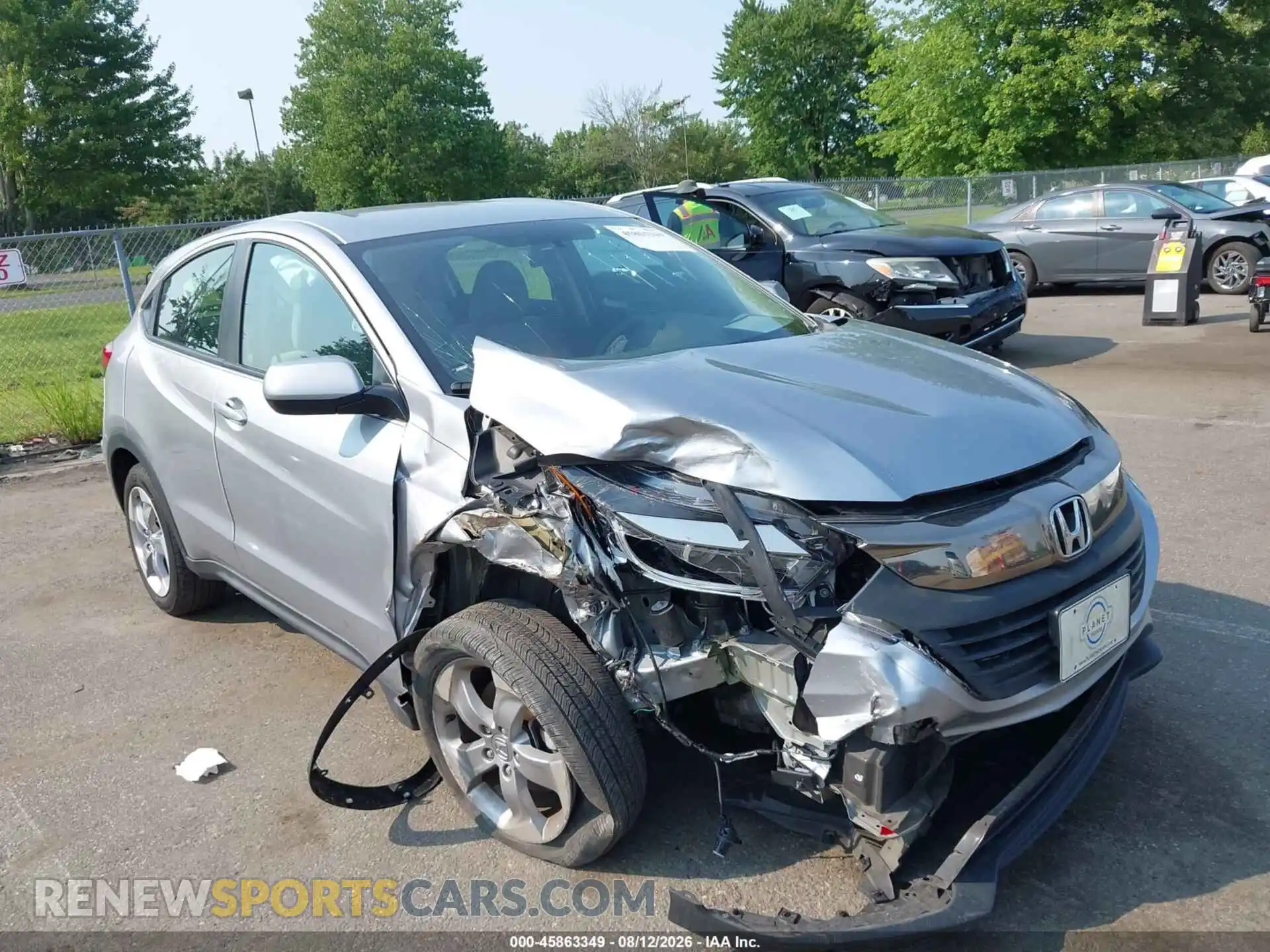 1 Photograph of a damaged car 3CZRU6H36NM748277 HONDA HR-V 2022