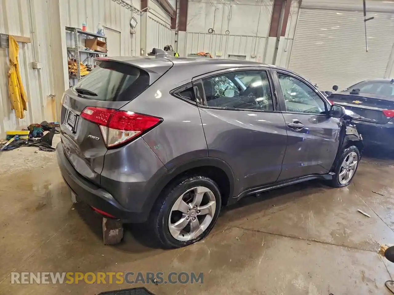 3 fotografías del automóvil dañado 3CZRU6H36NM753799 HONDA HR-V 2022